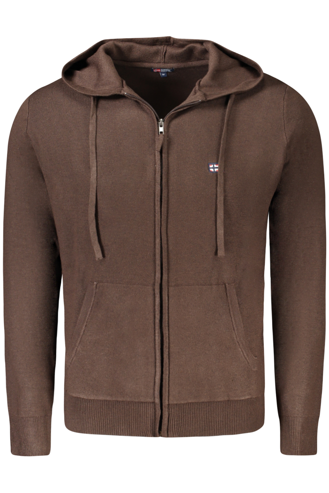 NORWAY 1963 MEN CARDIGAN BROWN NORWAY 1963 MEN CARDIGAN BROWN