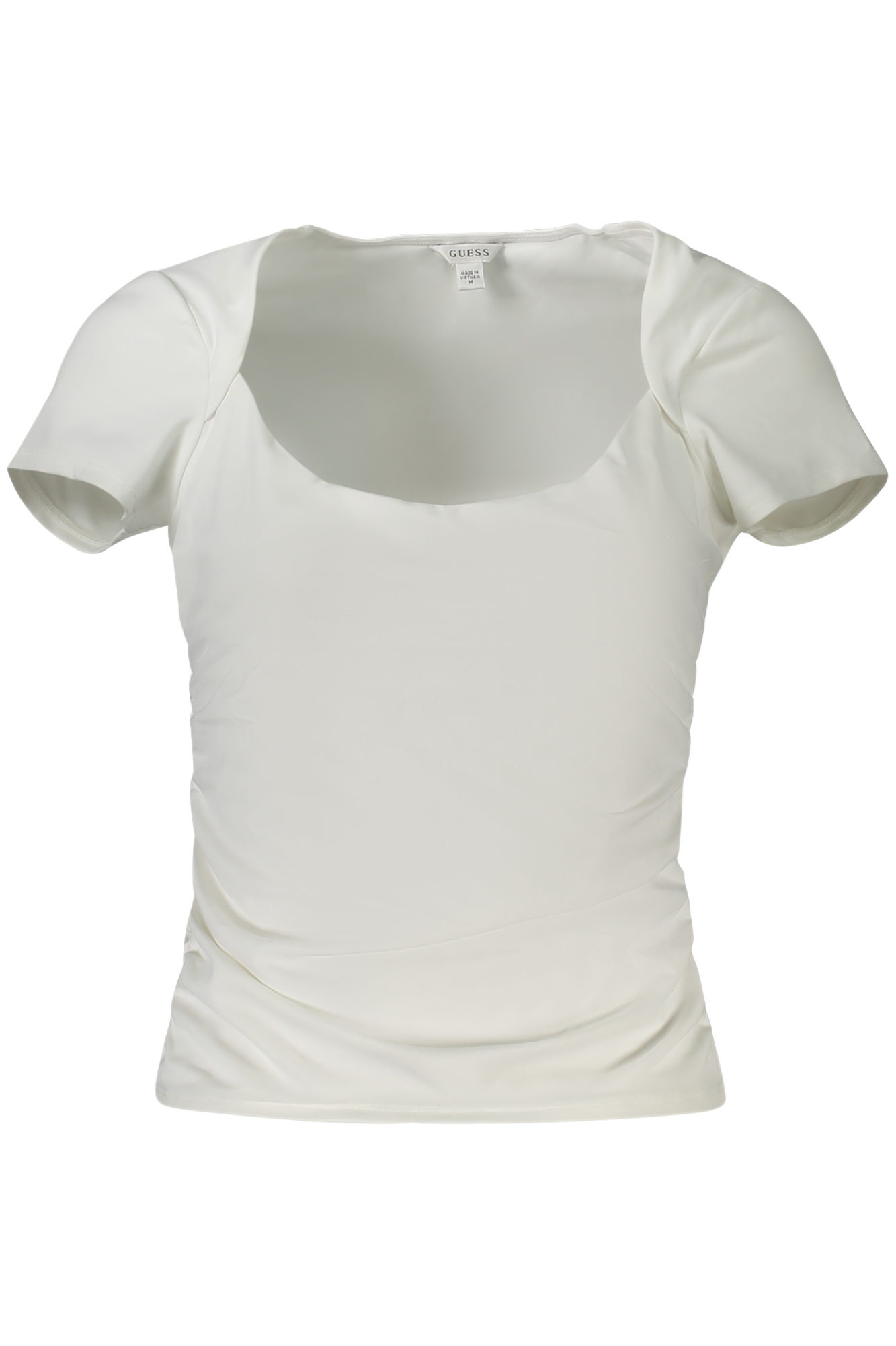 GUESS JEANS SHORT SLEEVE T-SHIRT WOMEN WHITE