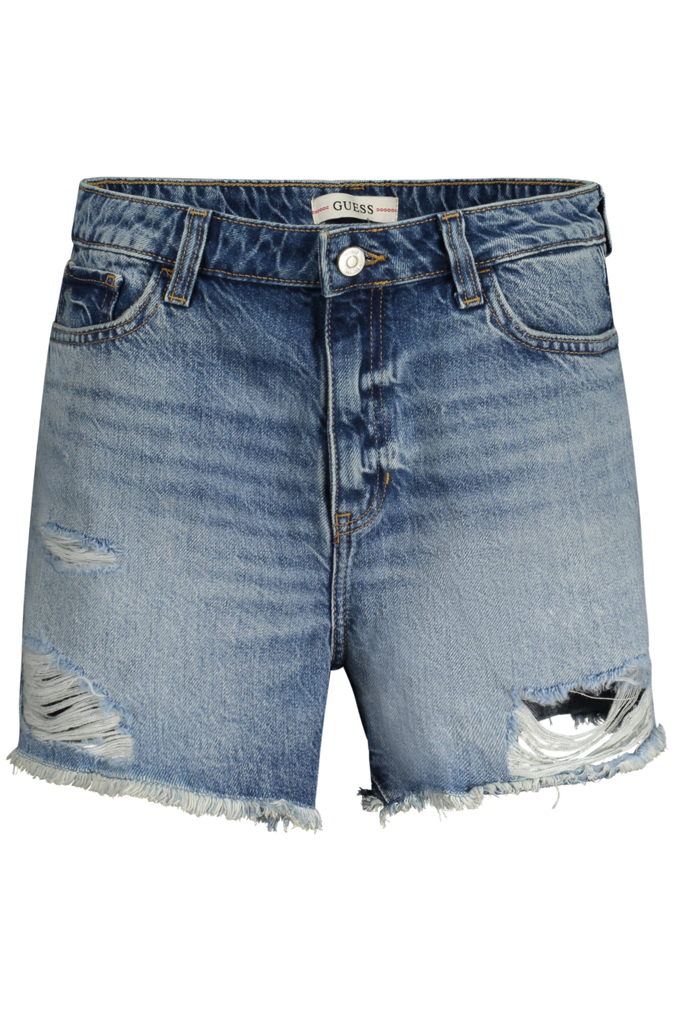 GUESS JEANS WOMEN SHORT JEANS BLUE GUESS JEANS WOMEN SHORT JEANS BLUE