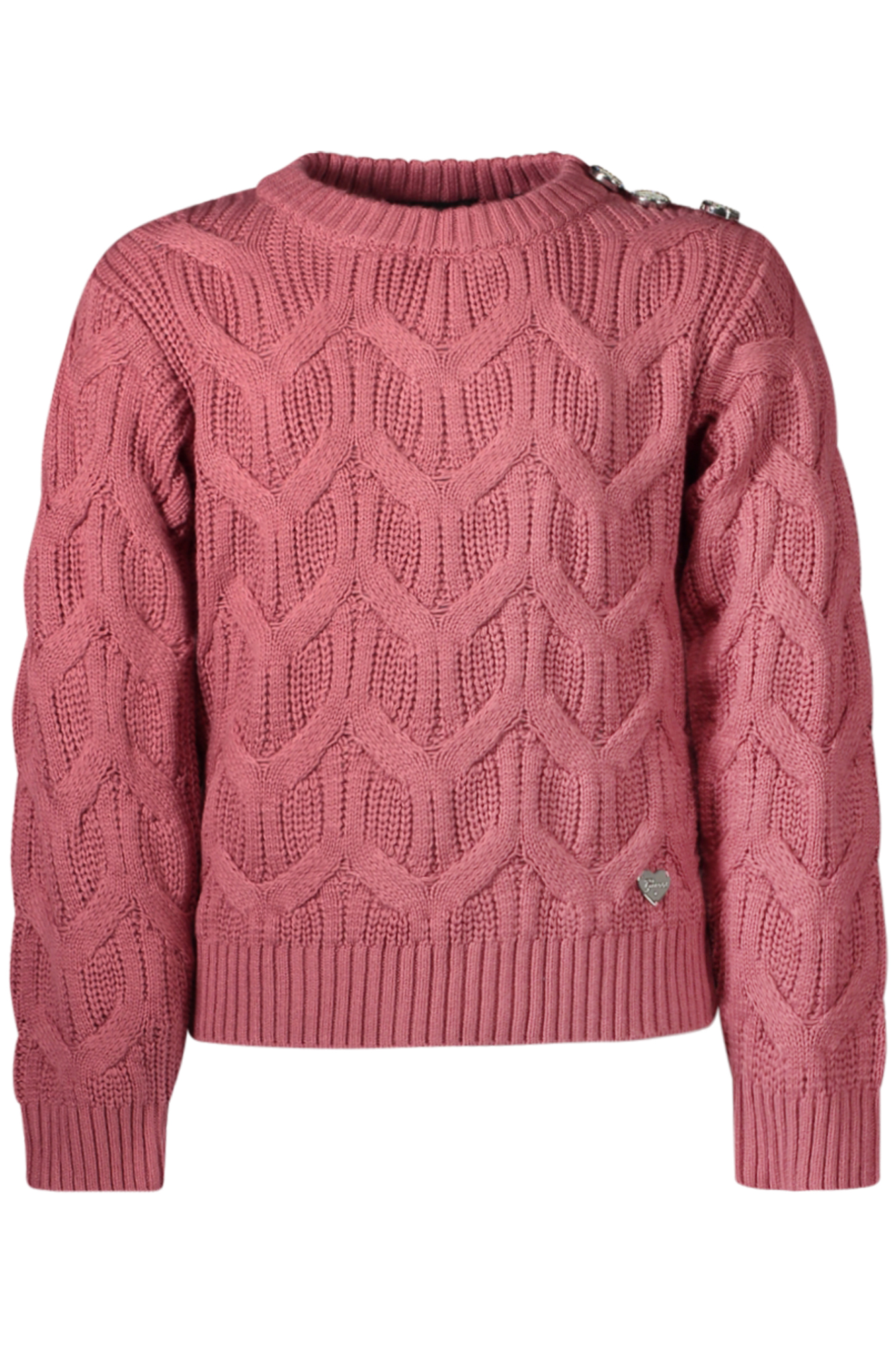 GUESS JEANS SWEATER GIRL PINK GUESS JEANS SWEATER GIRL PINK