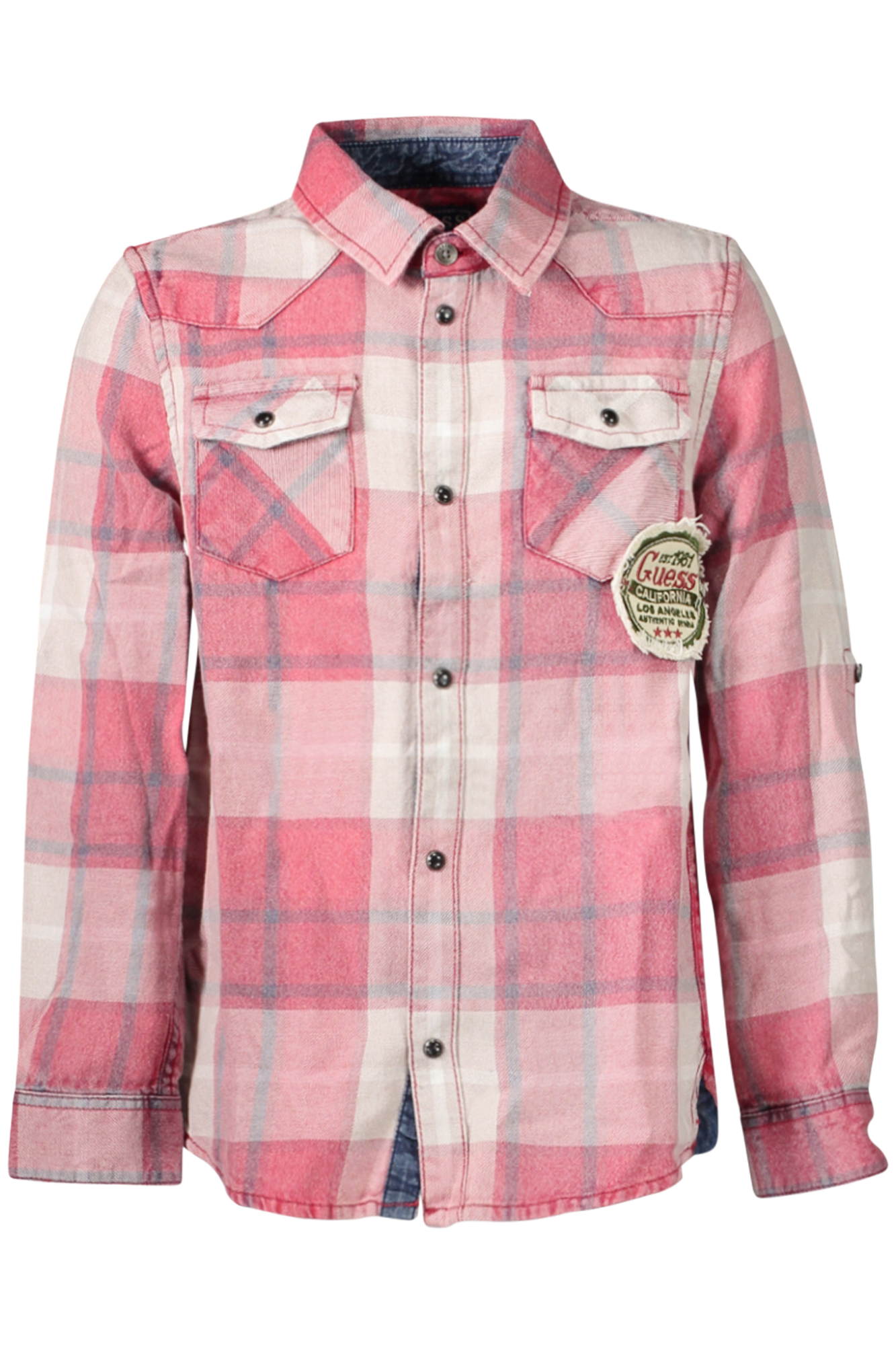 GUESS JEANS LONG SLEEVE SHIRT CHILDREN RED GUESS JEANS LONG SLEEVE SHIRT CHILDREN RED
