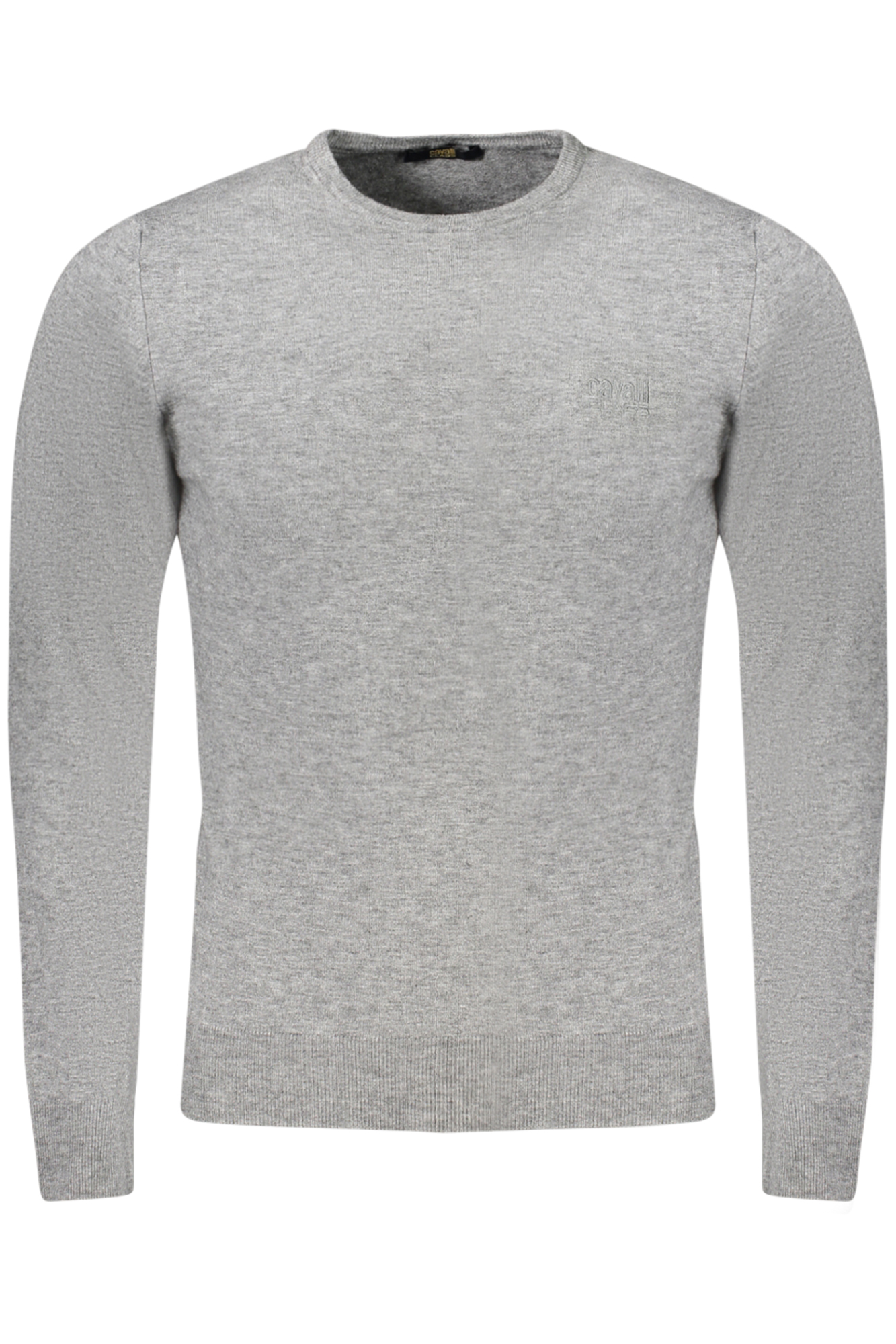 CAVALLI CLASS MEN SWEATER GREY CAVALLI CLASS MEN SWEATER GREY
