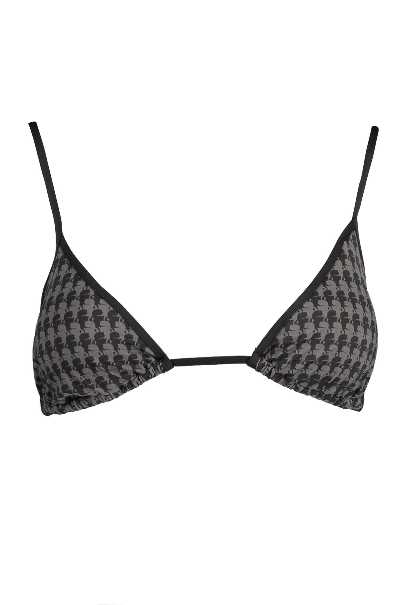 KARL LAGERFELD BEACHWEAR SWIMSUIT PARTS ABOVE WOMAN BLACK KARL LAGERFELD BEACHWEAR SWIMSUIT PARTS ABOVE WOMAN BLACK