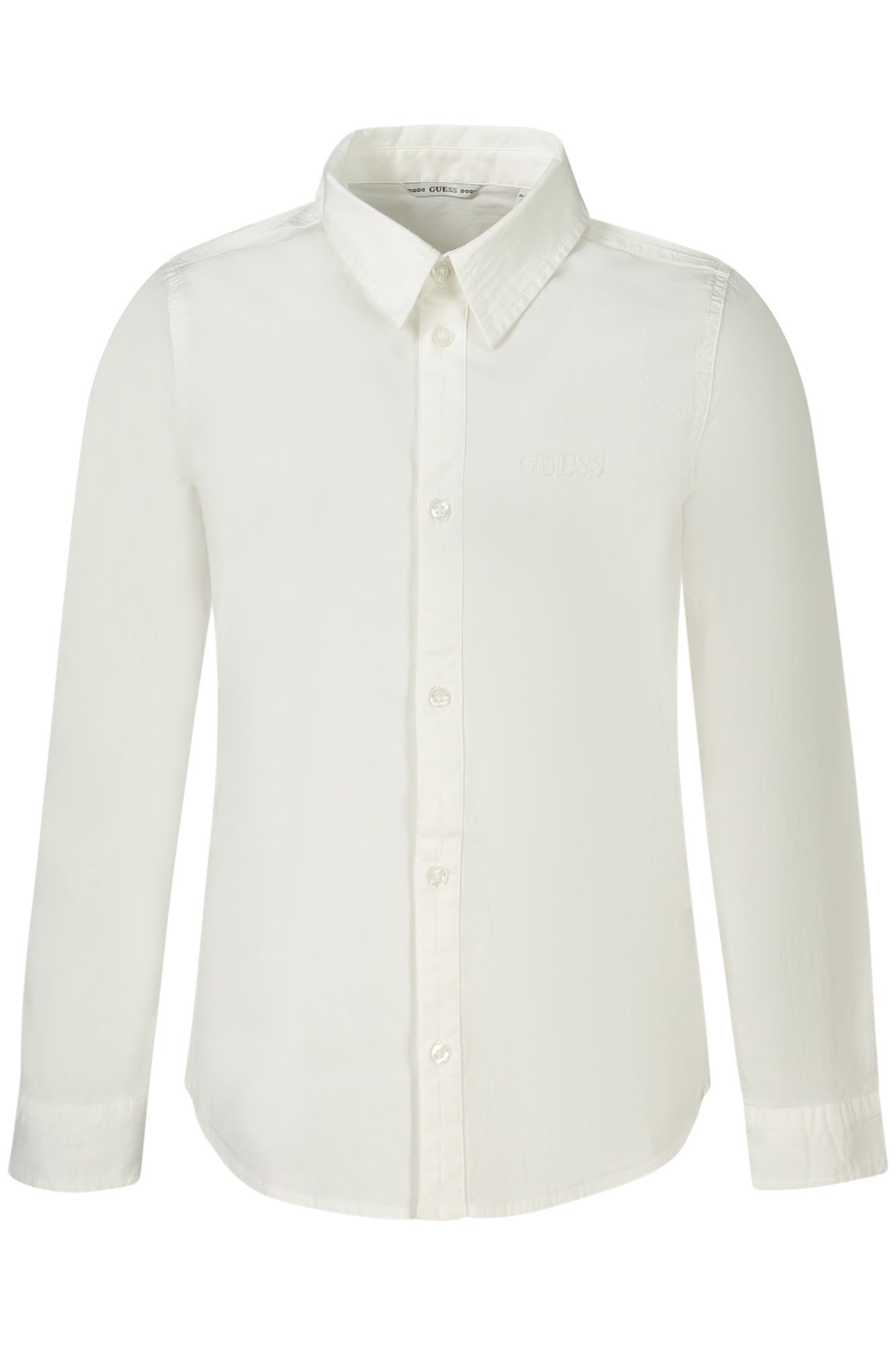 GUESS JEANS LONG SLEEVE SHIRT CHILDREN WHITE GUESS JEANS LONG SLEEVE SHIRT CHILDREN WHITE