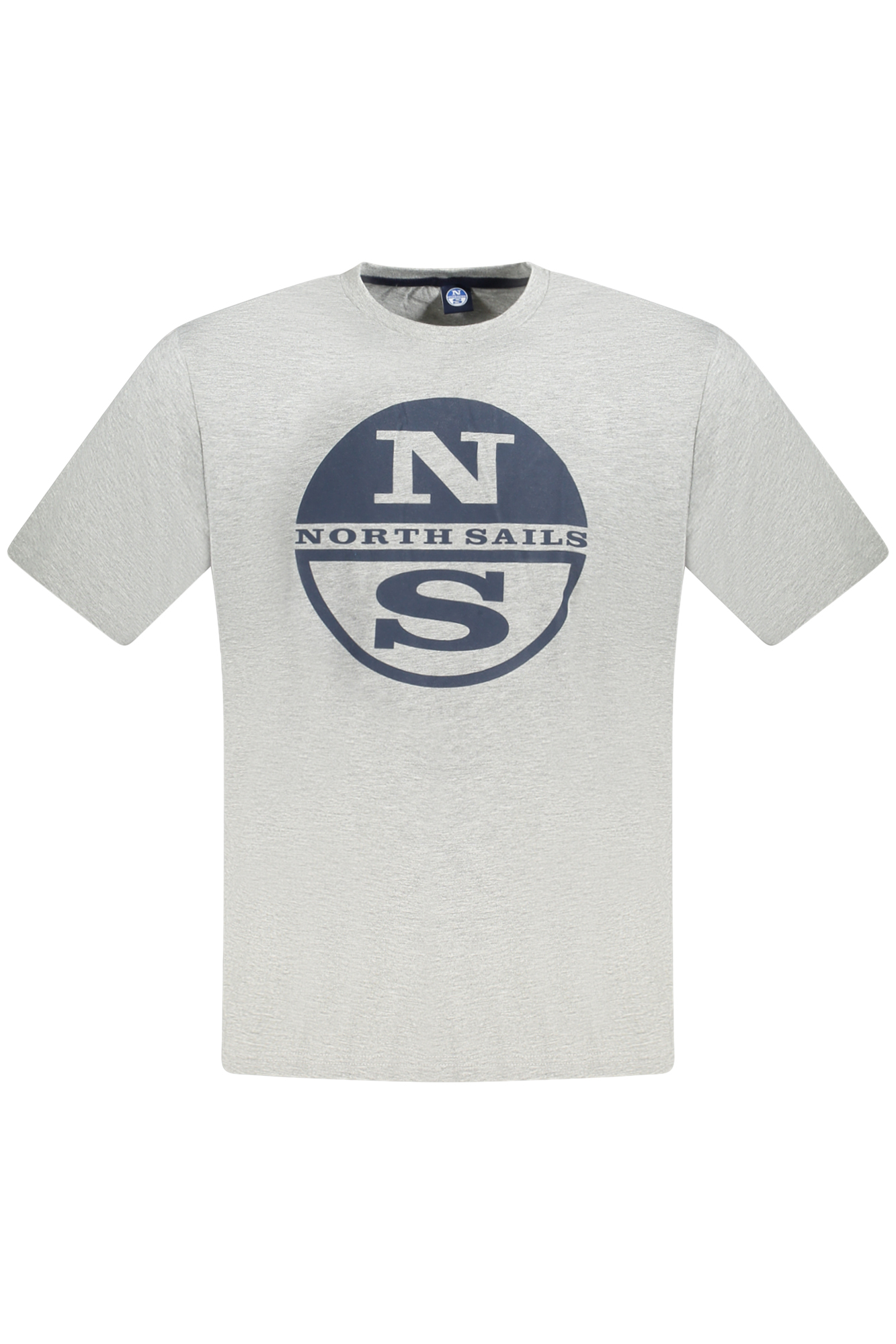 NORTH SAILS SHORT SLEEVE T-SHIRT MEN GREY NORTH SAILS SHORT SLEEVE T-SHIRT MEN GREY