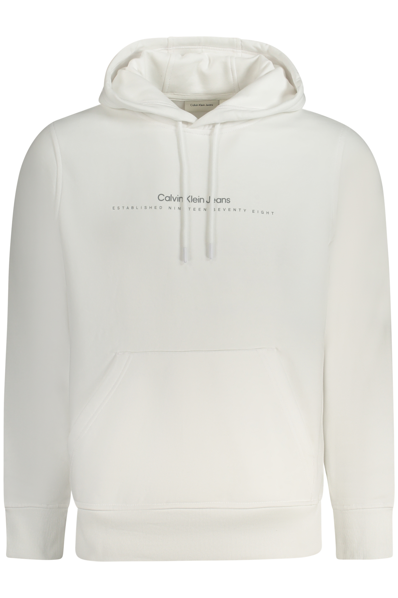 CALVIN KLEIN MEN ZIP-UP SWEATSHIRT WHITE CALVIN KLEIN MEN ZIP-UP SWEATSHIRT WHITE