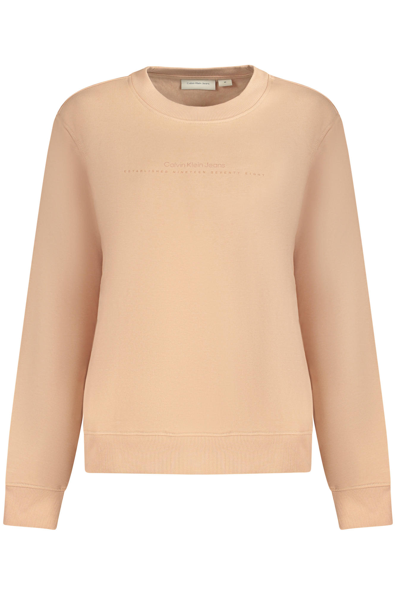 CALVIN KLEIN SWEATSHIRT WITHOUT ZIP WOMEN PINK CALVIN KLEIN SWEATSHIRT WITHOUT ZIP WOMEN PINK