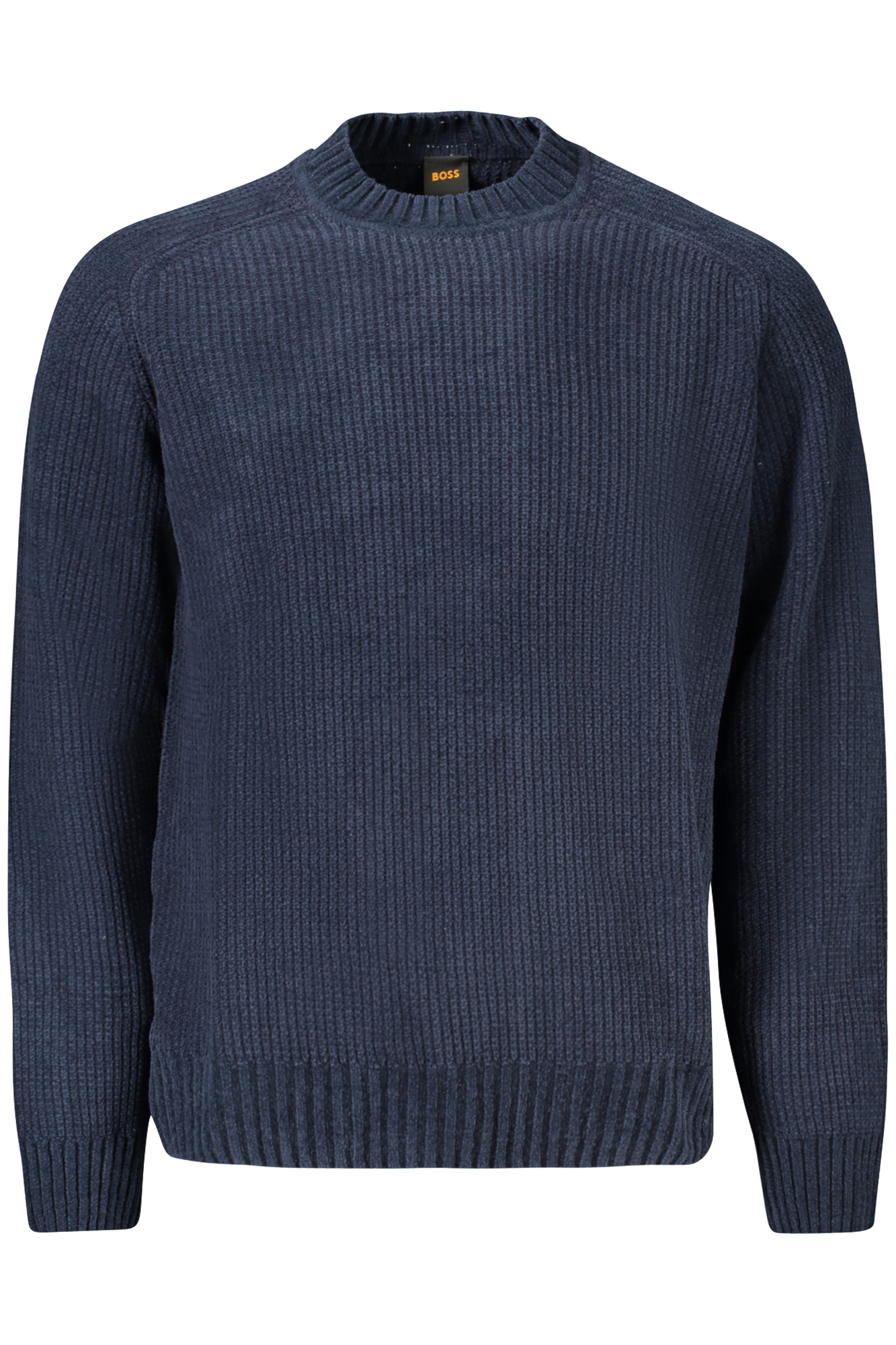 HUGO BOSS MEN SWEATER BLUE HUGO BOSS MEN SWEATER BLUE