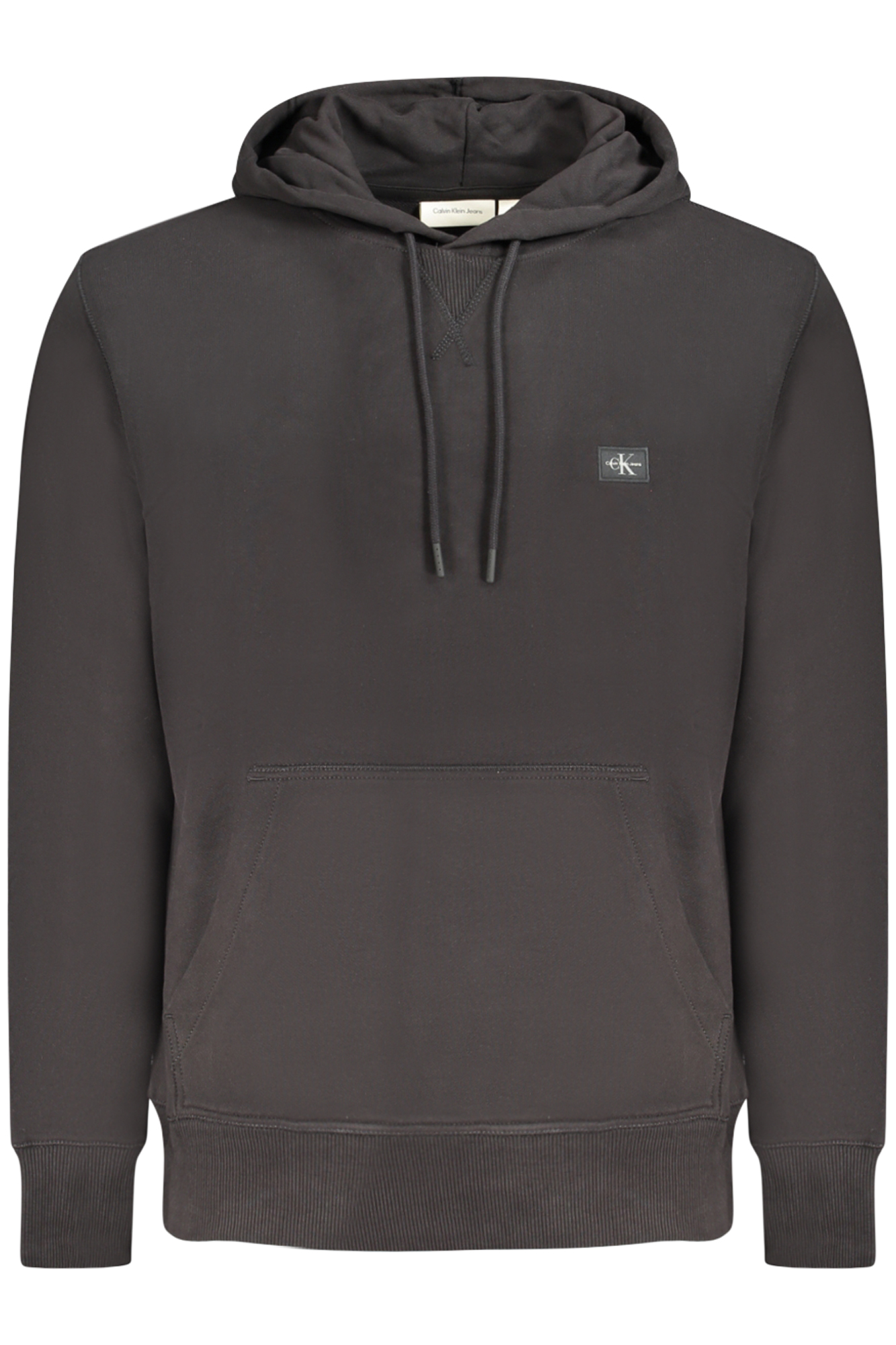 CALVIN KLEIN MEN BLACK ZIP-UP SWEATSHIRT