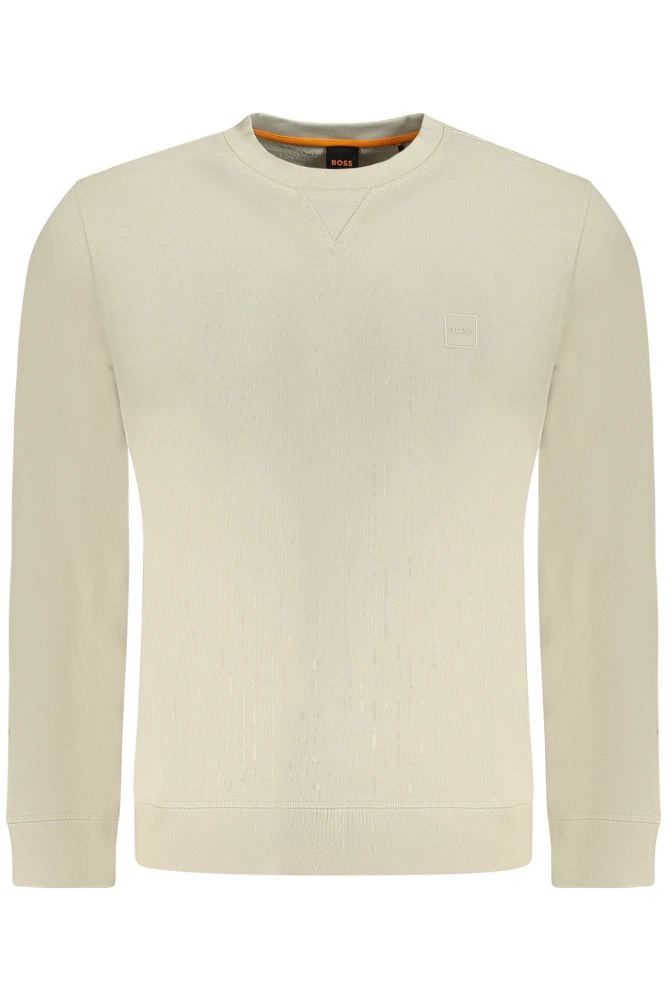 HUGO BOSS SWEATSHIRT WITHOUT ZIP MEN BEIGE HUGO BOSS SWEATSHIRT WITHOUT ZIP MEN BEIGE