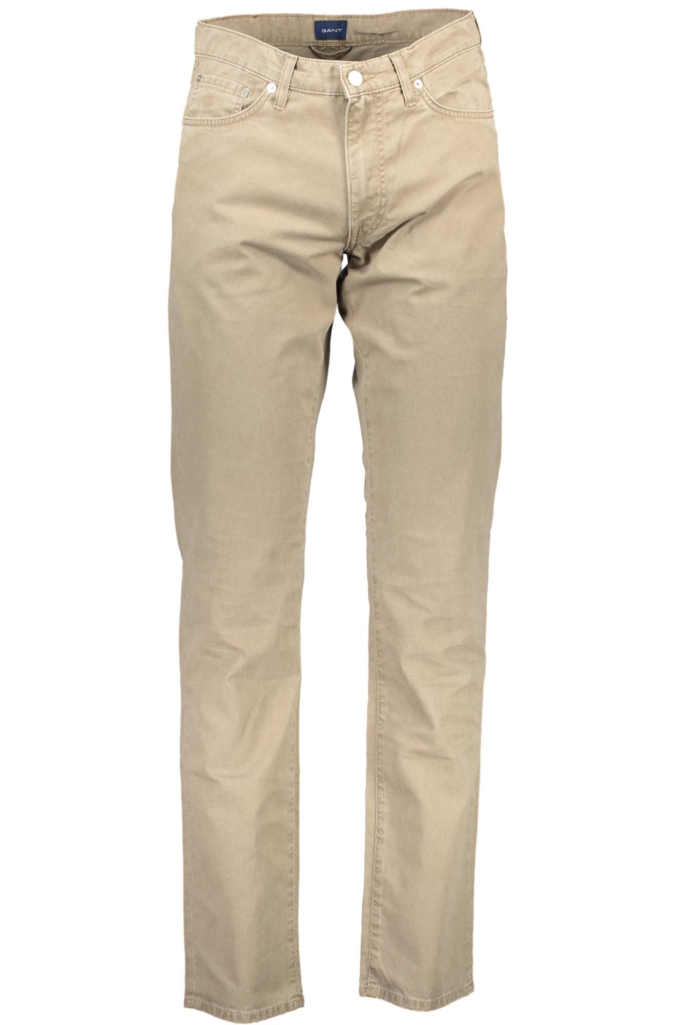 GANT MEN BEIGE TROUSERS GANT MEN BEIGE TROUSERS
