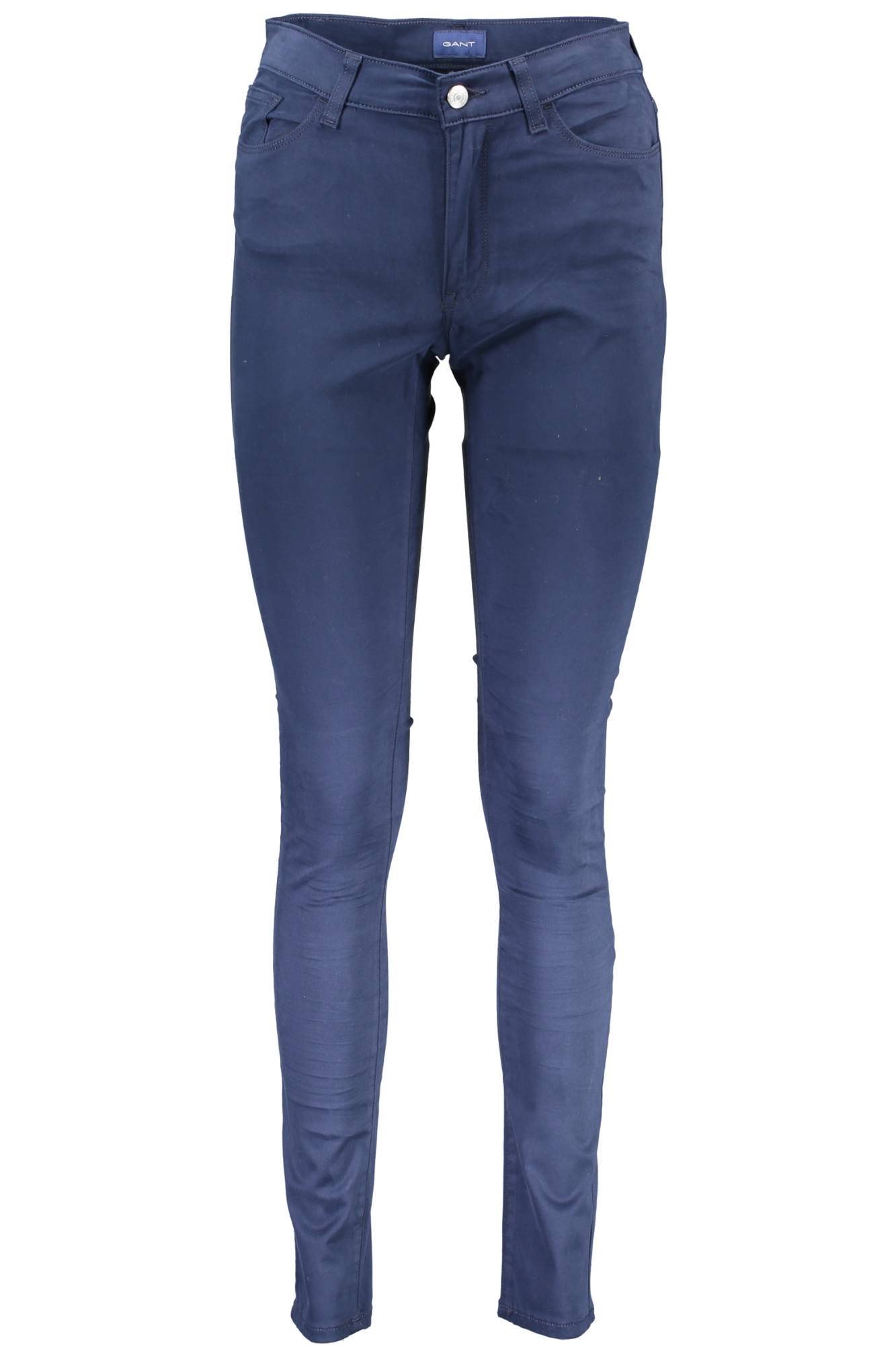 GANT WOMEN BLUE TROUSERS GANT WOMEN BLUE TROUSERS