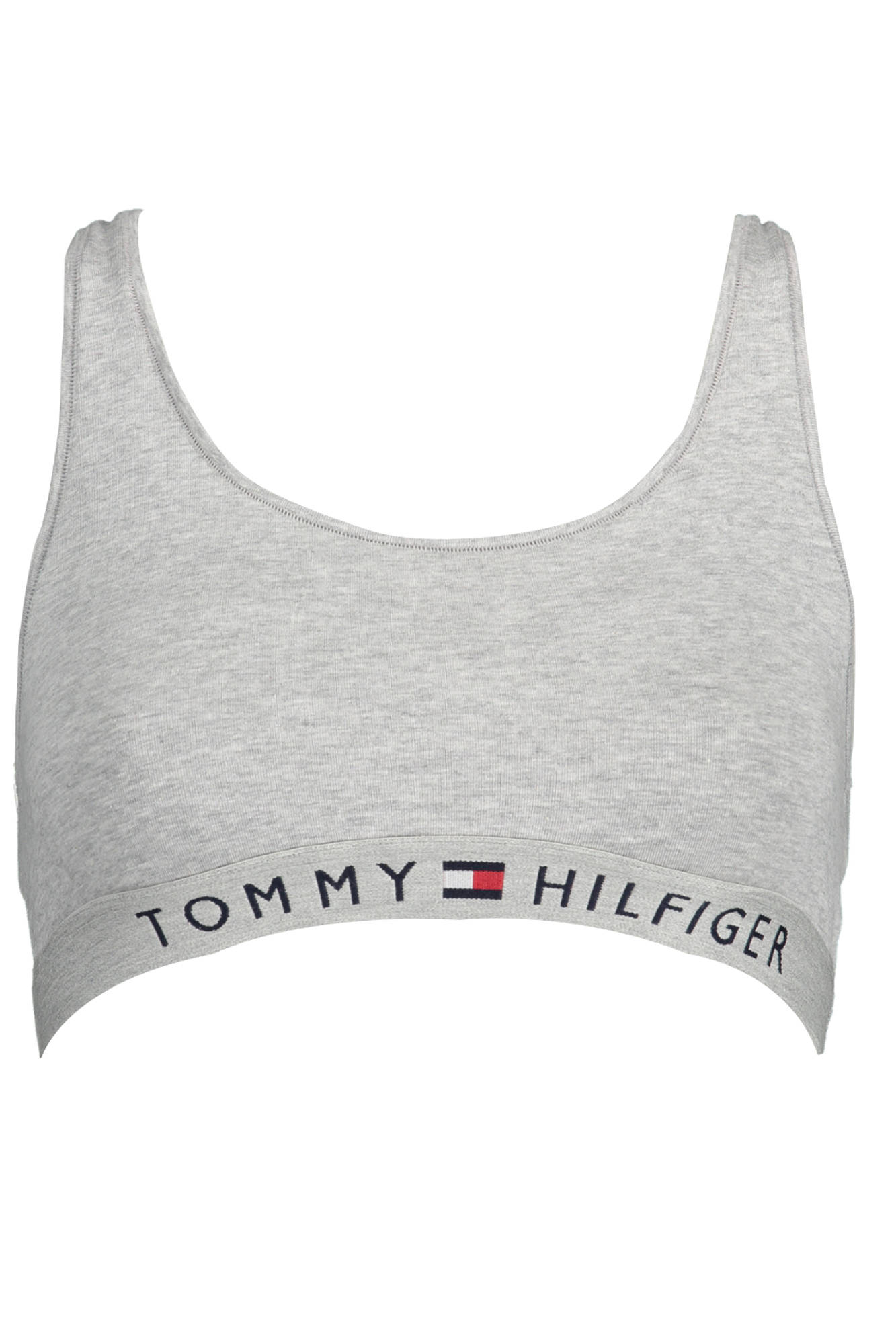 TOMMY HILFIGER BALCONY BRA WOMAN GRAY TOMMY HILFIGER BALCONY BRA WOMAN GRAY
