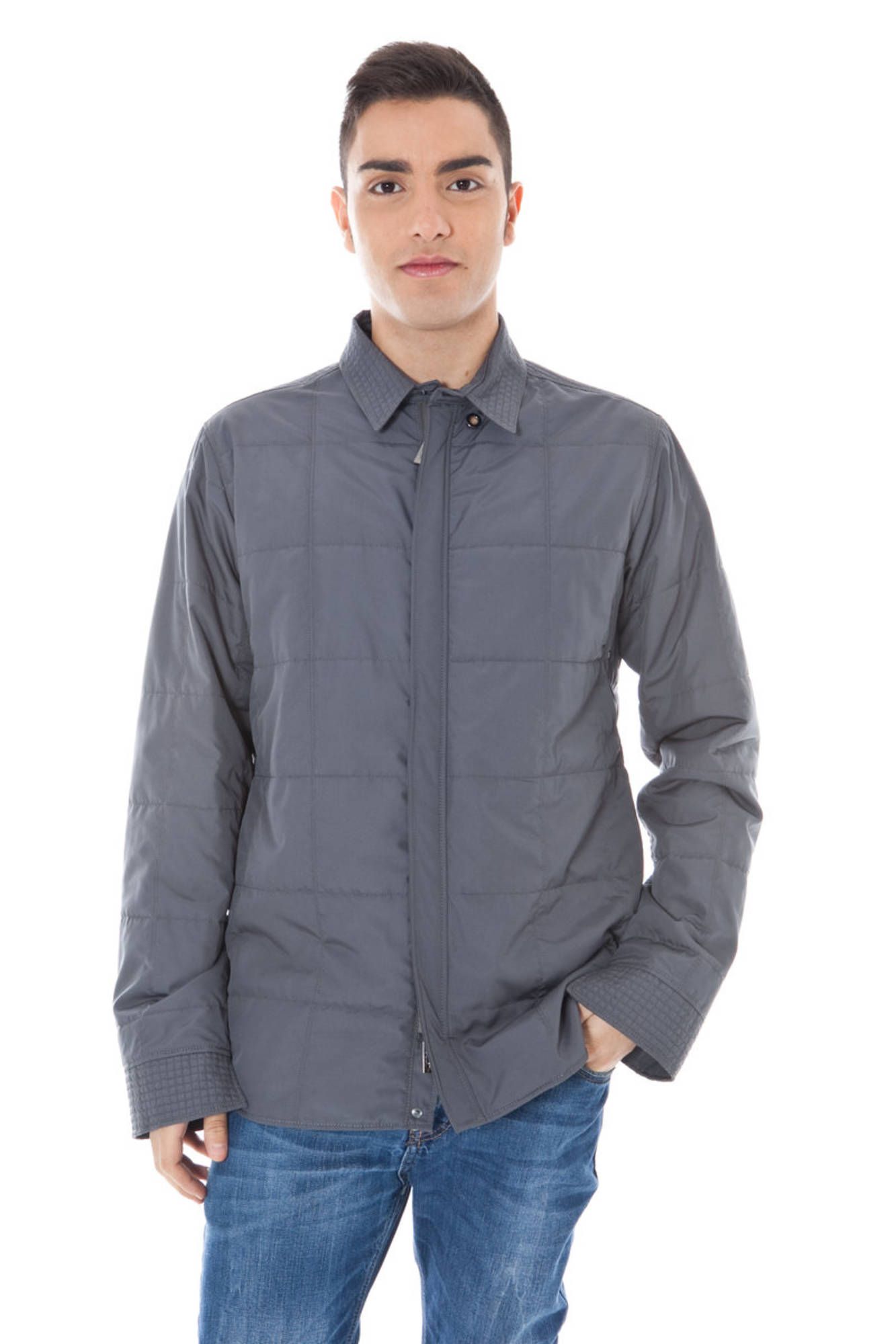 CALVIN KLEIN MEN SPORT JACKET GRAY CALVIN KLEIN MEN SPORT JACKET GRAY