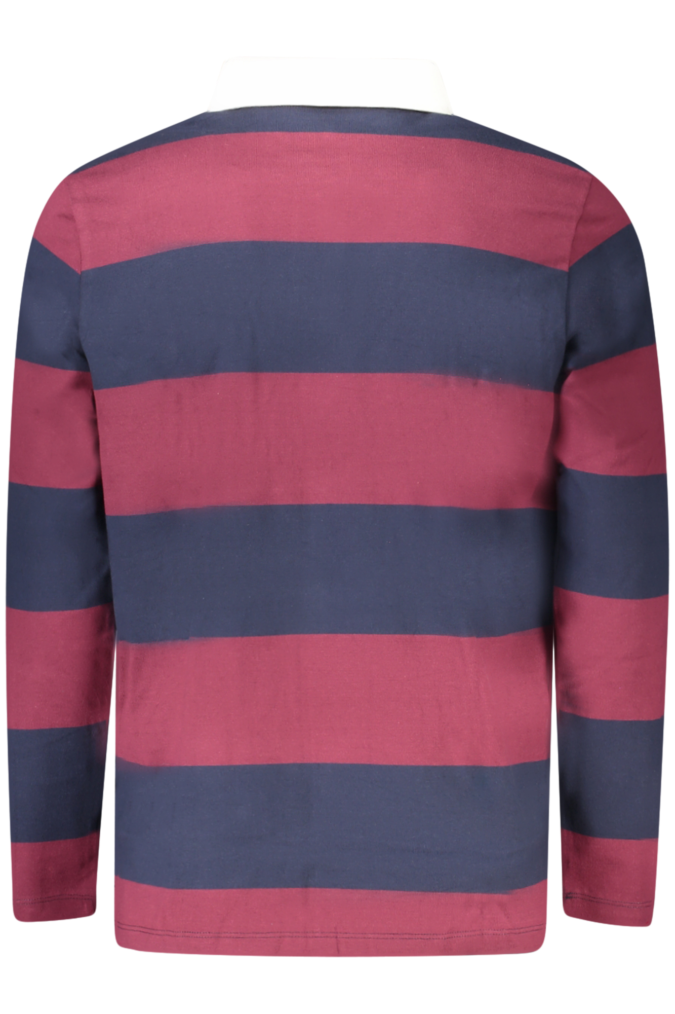 TIMBERLAND MEN LONG-SLEEVE POLO SHIRT, RED