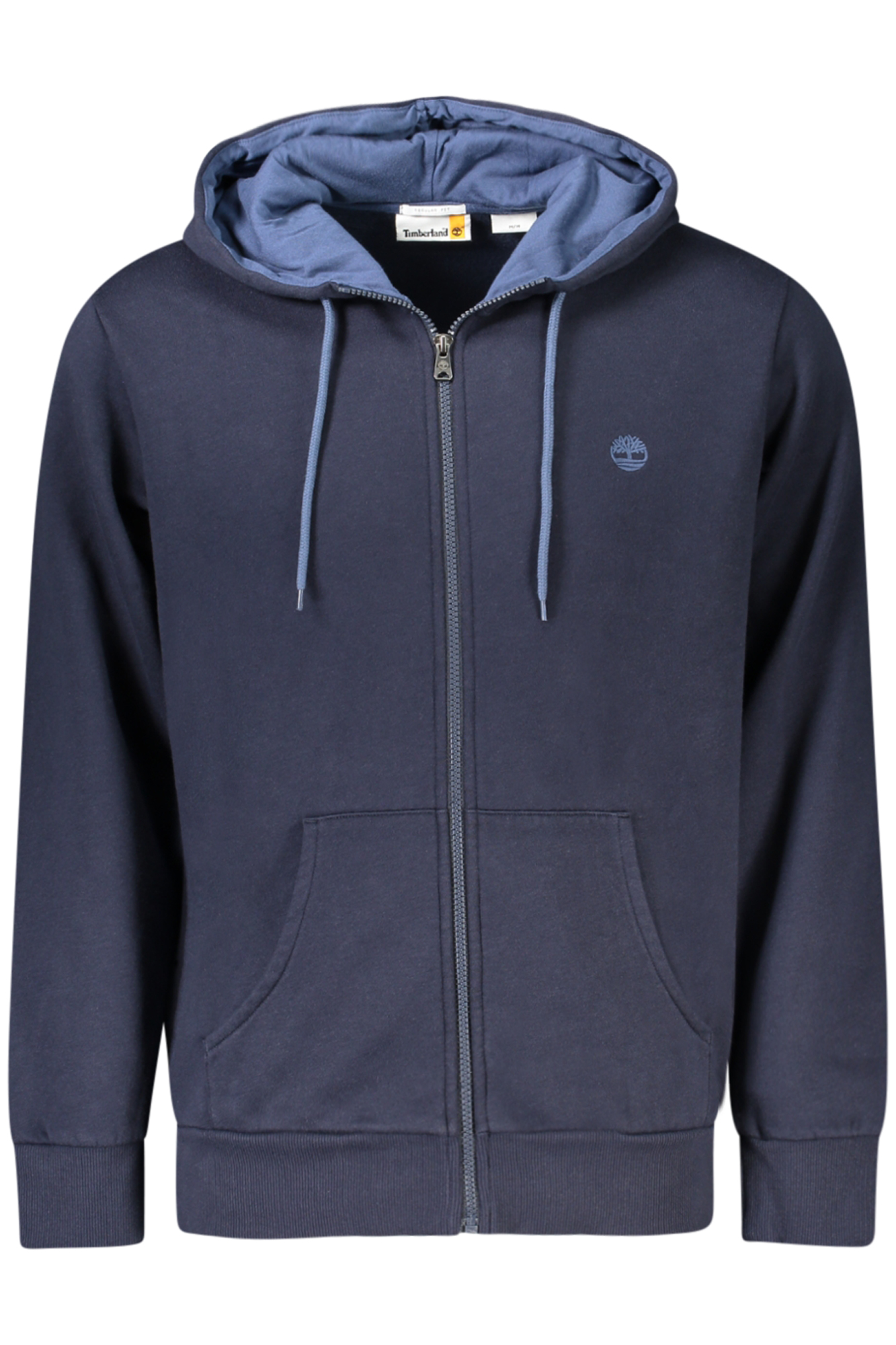 TIMBERLAND MEN BLUE ZIP-UP SWEATSHIRT TIMBERLAND MEN BLUE ZIP-UP SWEATSHIRT