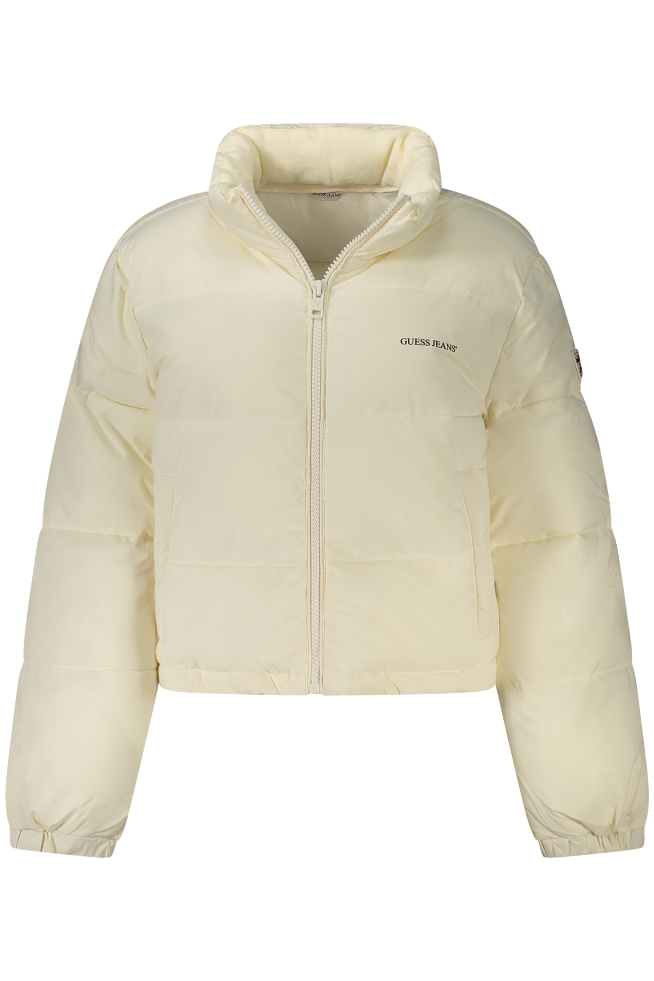 GUESS JEANS WOMEN WHITE JACKET GUESS JEANS WOMEN WHITE JACKET