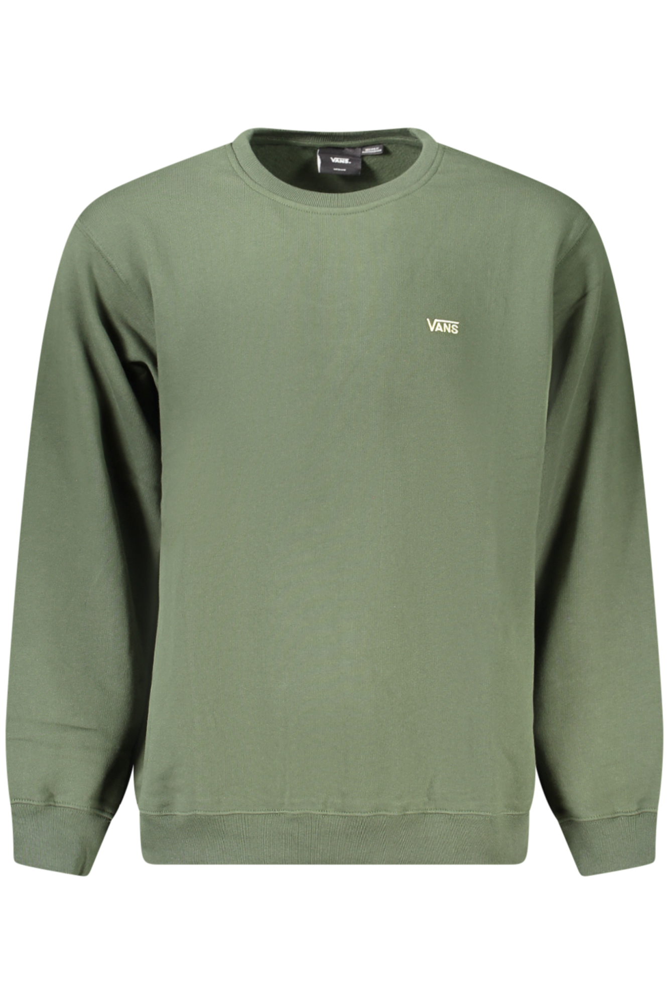 VANS MEN ZIP-UP SWEATSHIRT GREEN VANS MEN ZIP-UP SWEATSHIRT GREEN