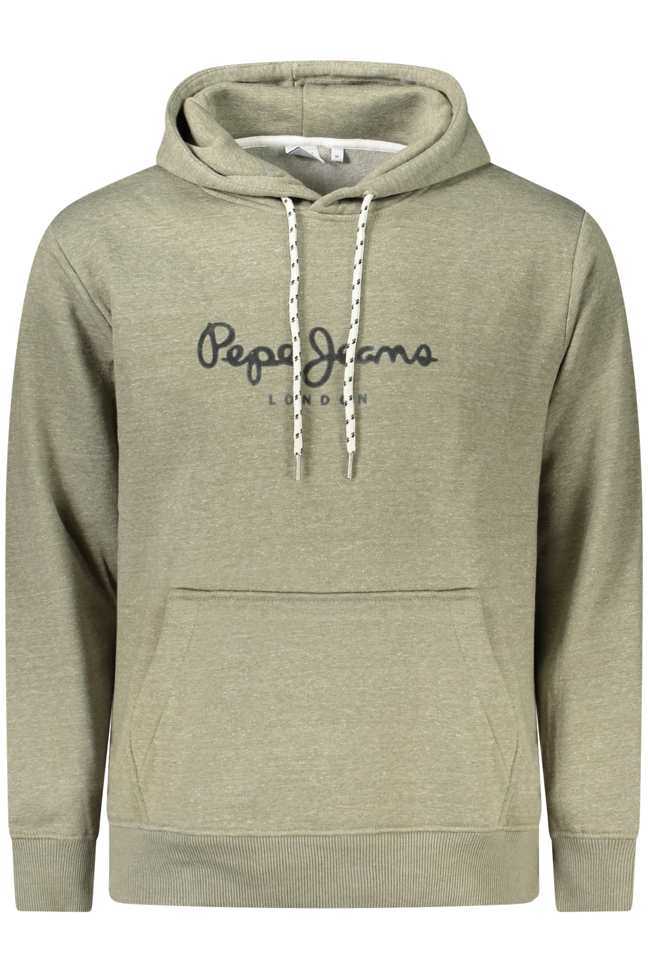 PEPE JEANS MEN ZIP-UP SWEATSHIRT, GREEN PEPE JEANS MEN ZIP-UP SWEATSHIRT, GREEN