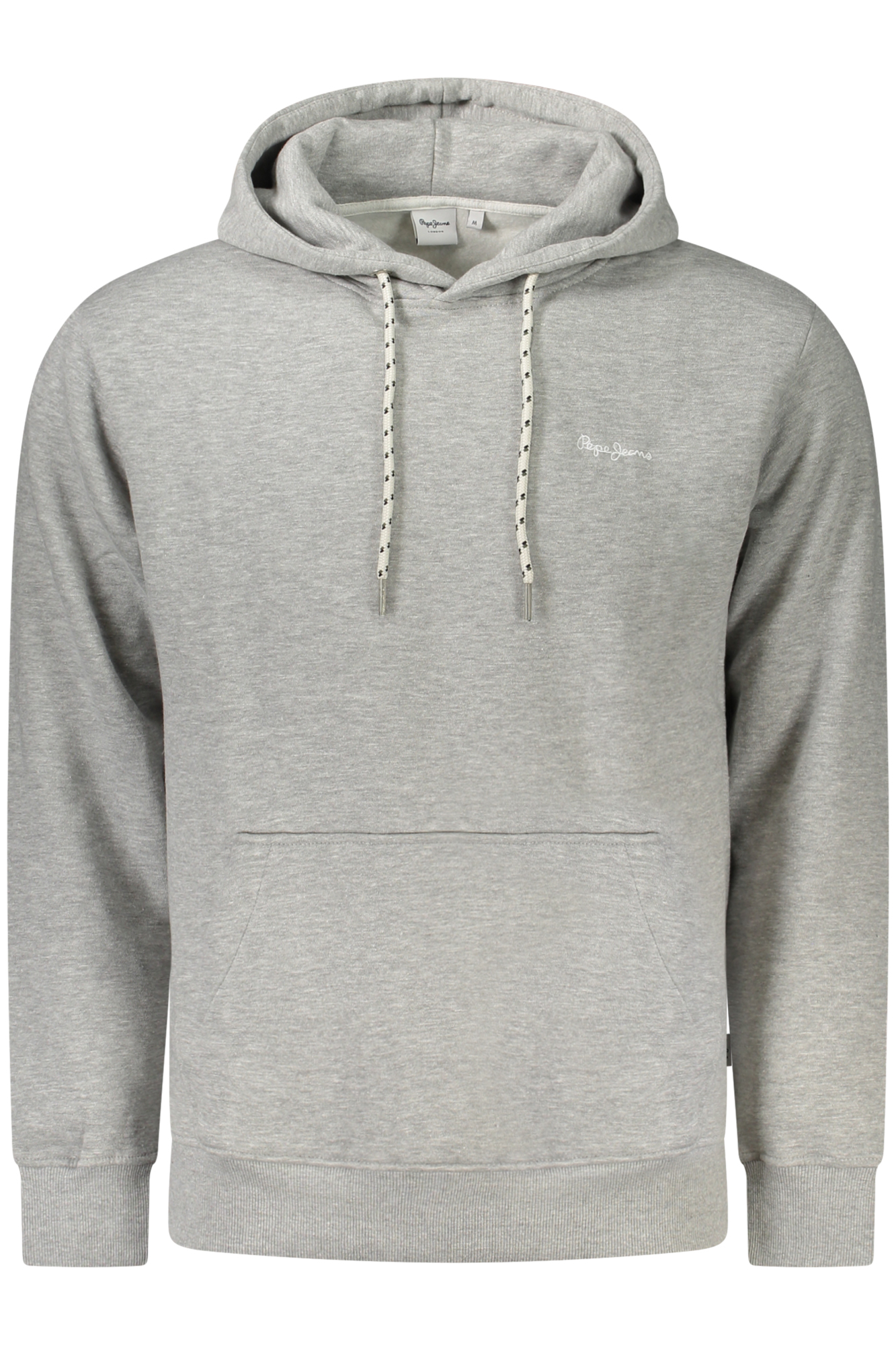 PEPE JEANS MEN GRAY ZIP-UP SWEATSHIRT PEPE JEANS MEN GRAY ZIP-UP SWEATSHIRT