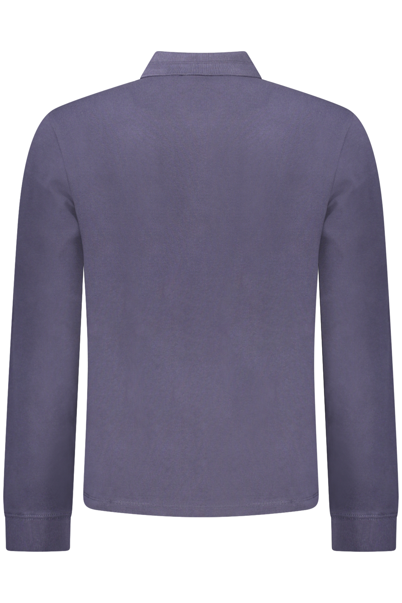 NAPAPIJRI MEN LONG-SLEEVED POLO SHIRT, BLUE