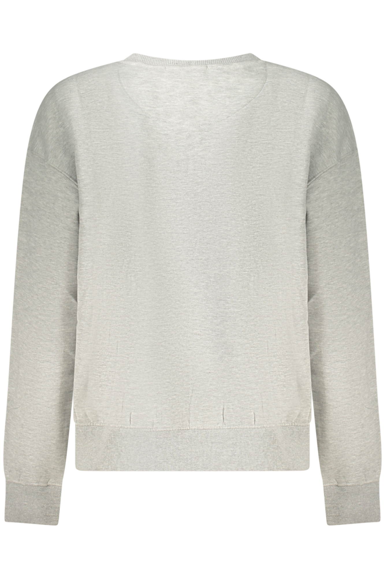 PEPE JEANS WOMEN GRAY ZIP-UP SWEATSHIRT