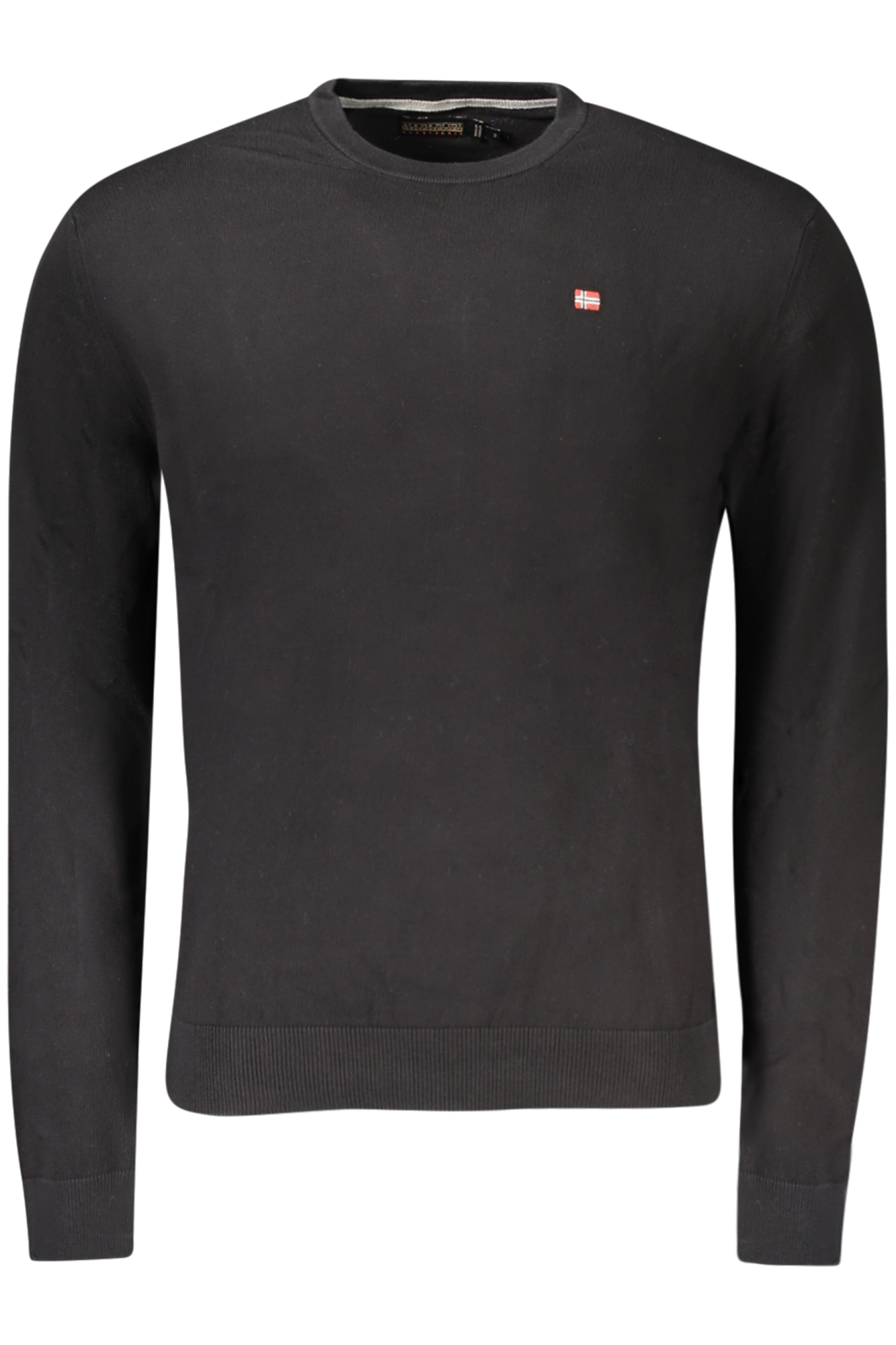 NAPAPIJRI MEN BLACK SWEATER NAPAPIJRI MEN BLACK SWEATER