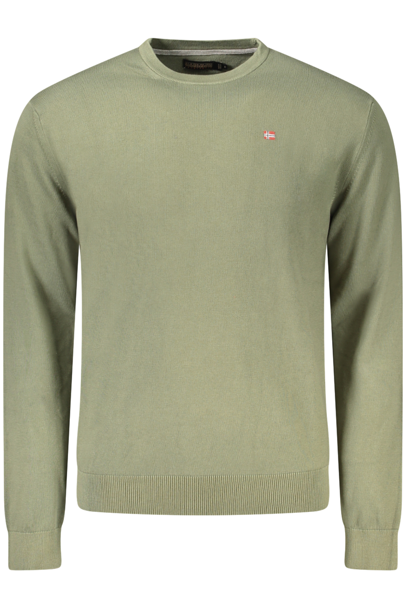 NAPAPIJRI MEN GREEN SWEATER NAPAPIJRI MEN GREEN SWEATER