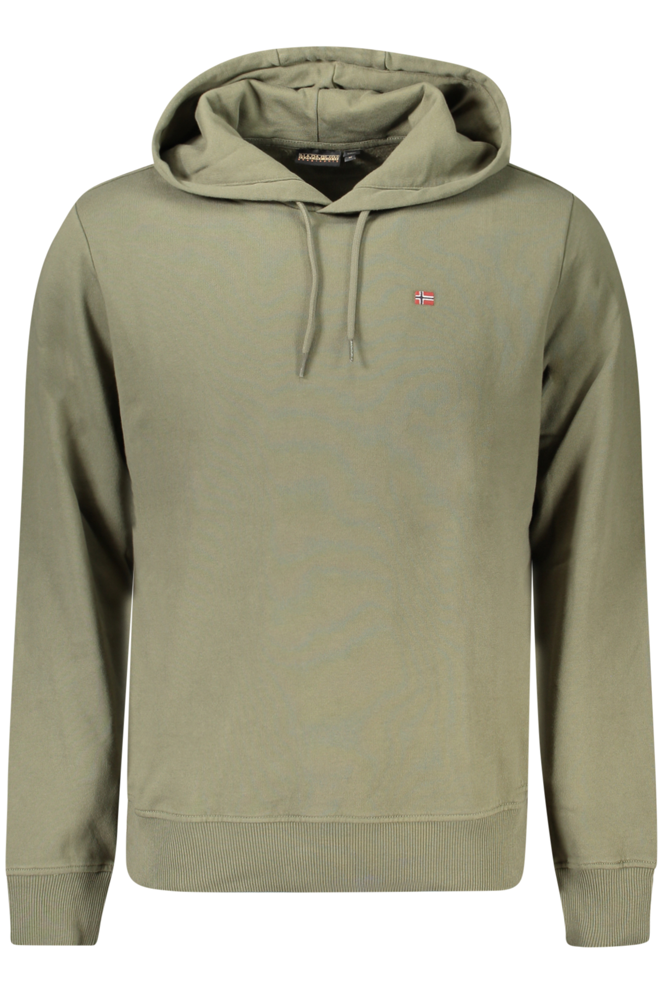 NAPAPIJRI MEN ZIP-UP SWEATSHIRT, GREEN NAPAPIJRI MEN ZIP-UP SWEATSHIRT, GREEN