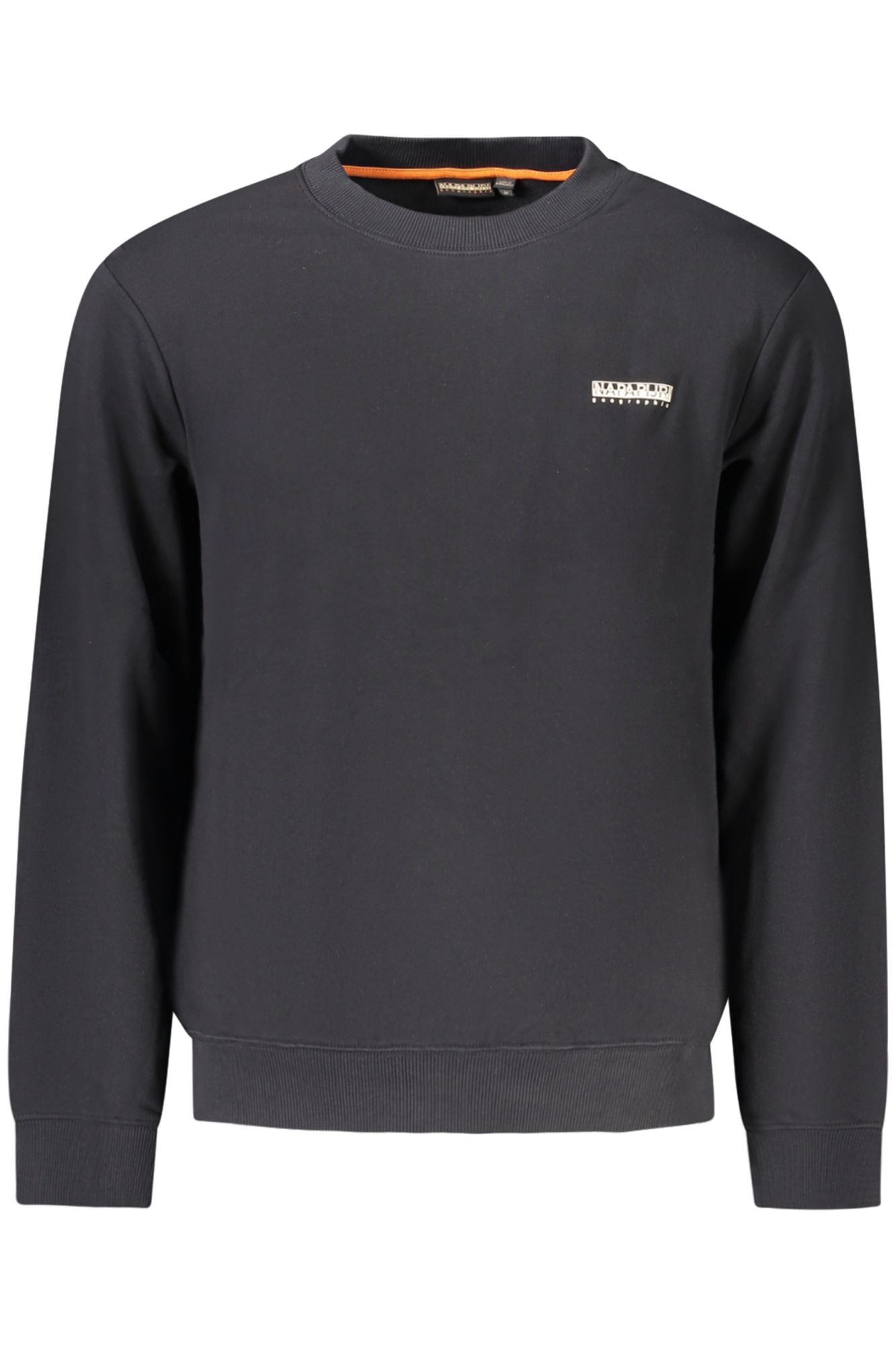 NAPAPIJRI MEN BLACK ZIP-UP SWEATSHIRT NAPAPIJRI MEN BLACK ZIP-UP SWEATSHIRT