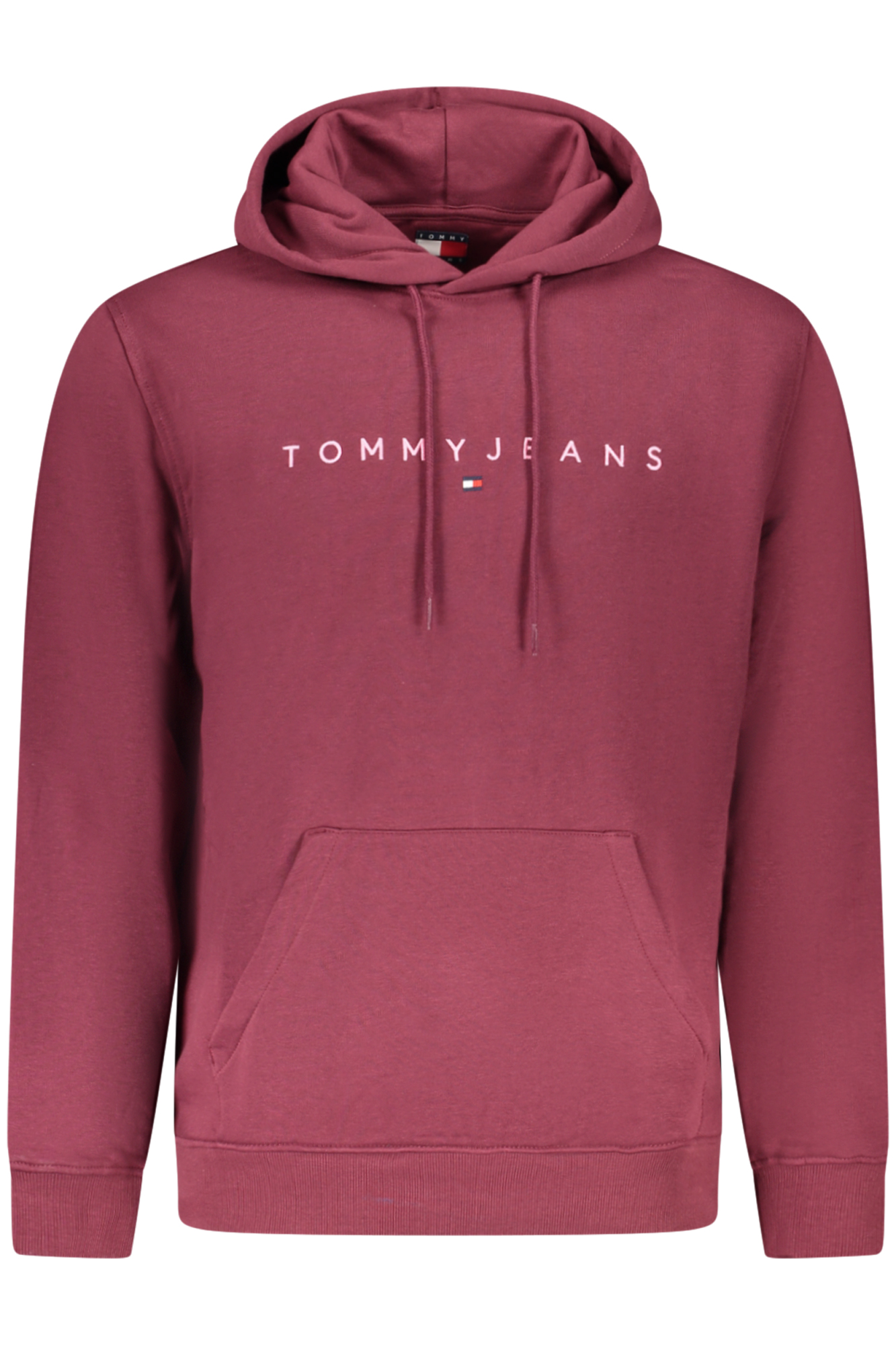 TOMMY HILFIGER MEN RED ZIP-UP SWEATSHIRT TOMMY HILFIGER MEN RED ZIP-UP SWEATSHIRT