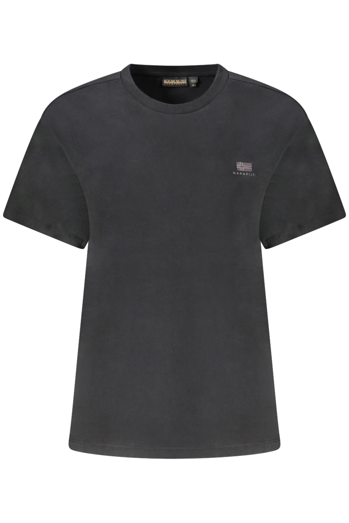 NAPAPIJRI WOMEN SHORT-SLEEVE T-SHIRT BLACK NAPAPIJRI WOMEN SHORT-SLEEVE T-SHIRT BLACK