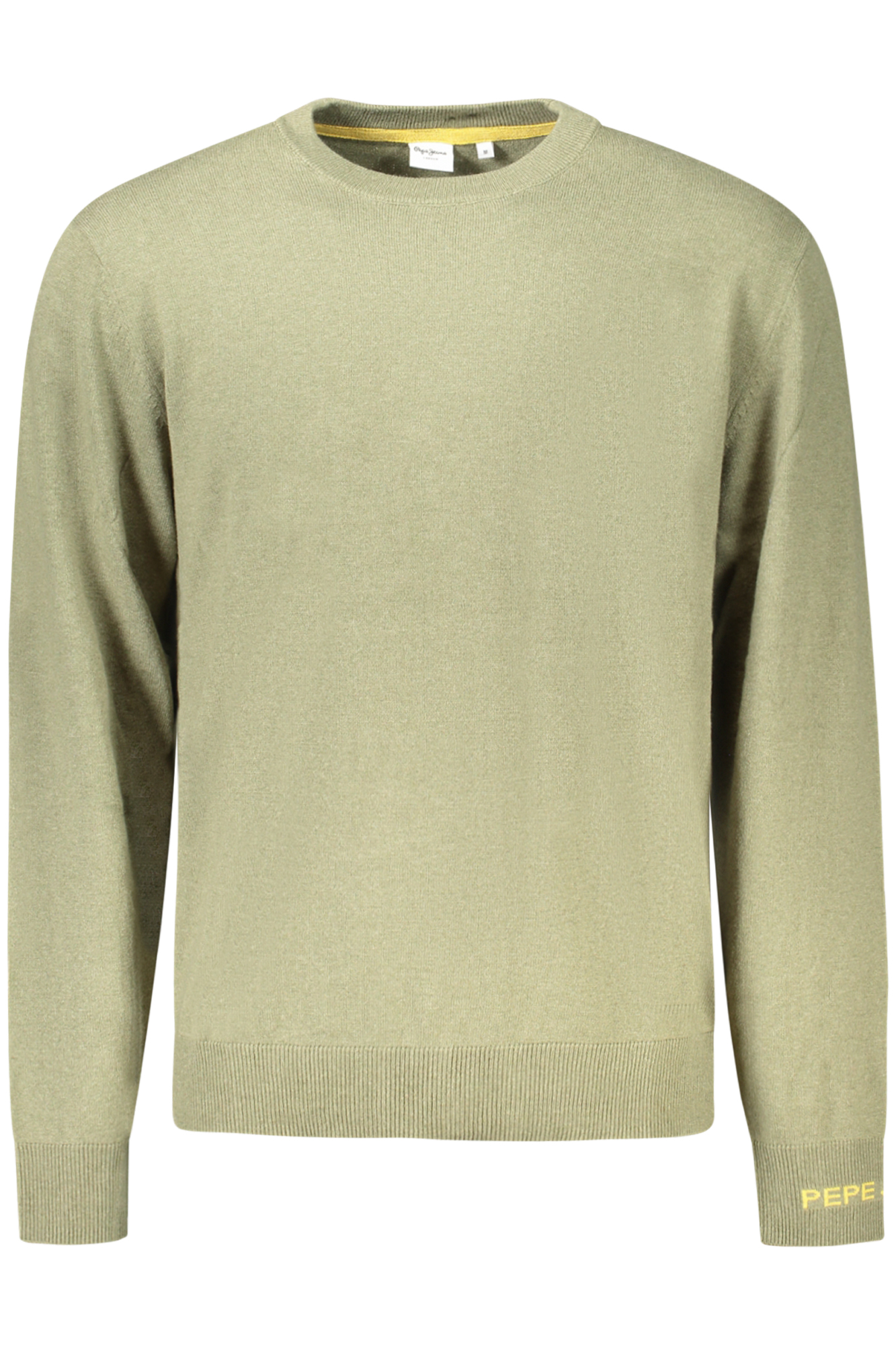 PEPE JEANS MEN GREEN SWEATER PEPE JEANS MEN GREEN SWEATER