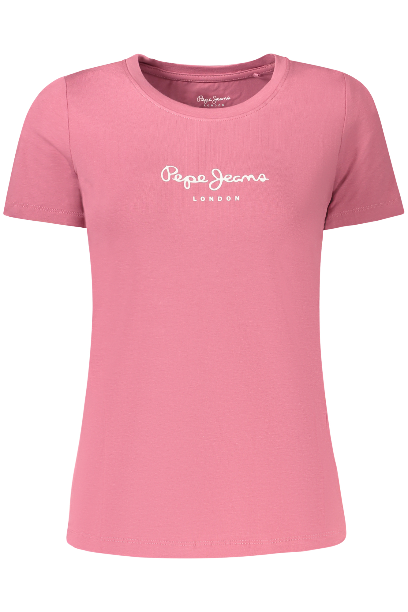 PEPE JEANS WOMEN PINK LONG-SLEEVE T-SHIRT PEPE JEANS WOMEN PINK LONG-SLEEVE T-SHIRT
