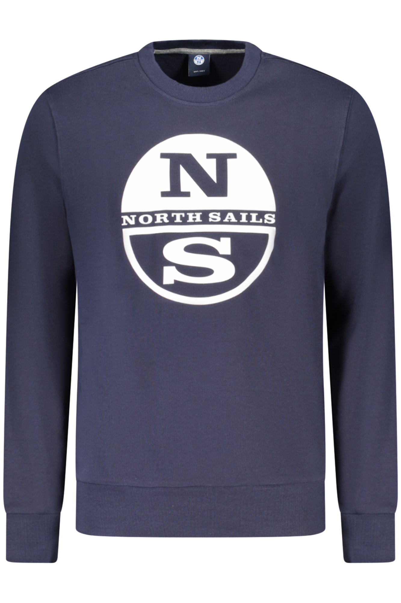 NORTH SAILS MEN BLUE ZIP-UP SWEATSHIRT NORTH SAILS MEN BLUE ZIP-UP SWEATSHIRT