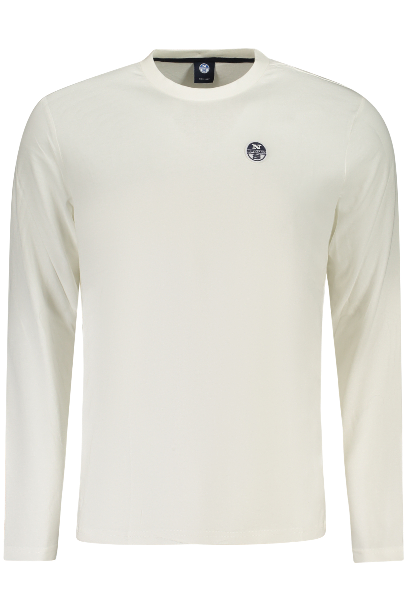 NORTH SAILS MEN LONG-SLEEVED T-SHIRT WHITE NORTH SAILS MEN LONG-SLEEVED T-SHIRT WHITE