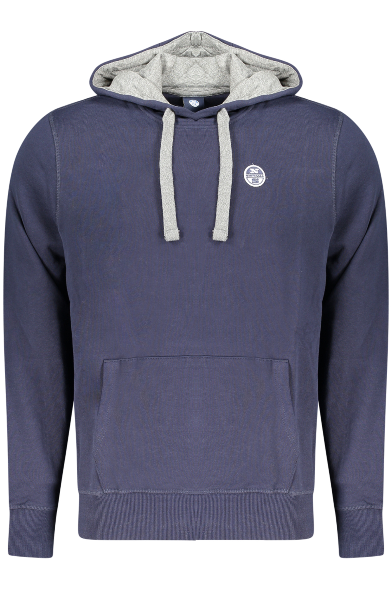 NORTH SAILS MEN BLUE ZIP-UP SWEATSHIRT NORTH SAILS MEN BLUE ZIP-UP SWEATSHIRT