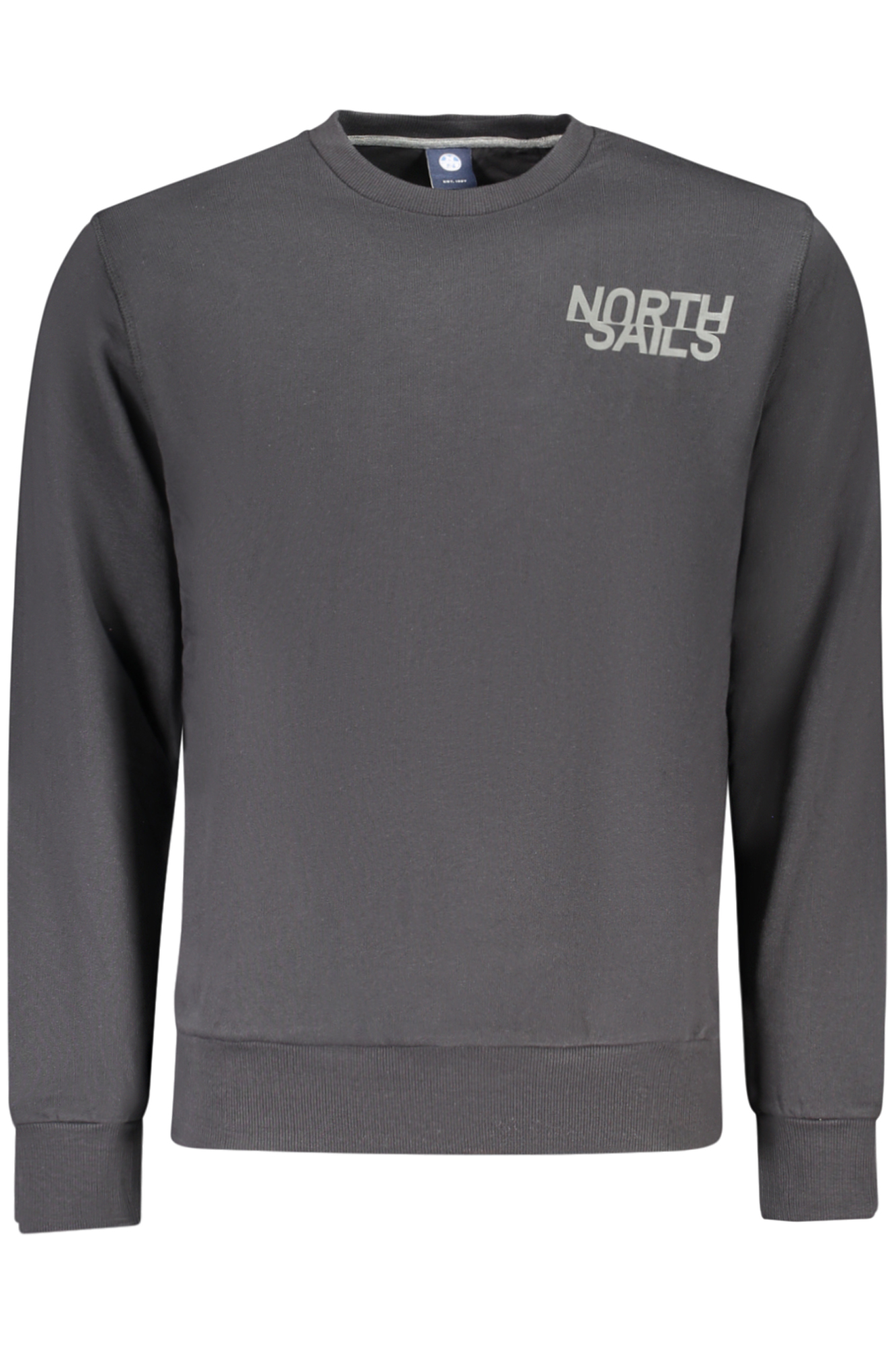 NORTH SAILS MEN BLACK ZIP-UP SWEATSHIRT NORTH SAILS MEN BLACK ZIP-UP SWEATSHIRT