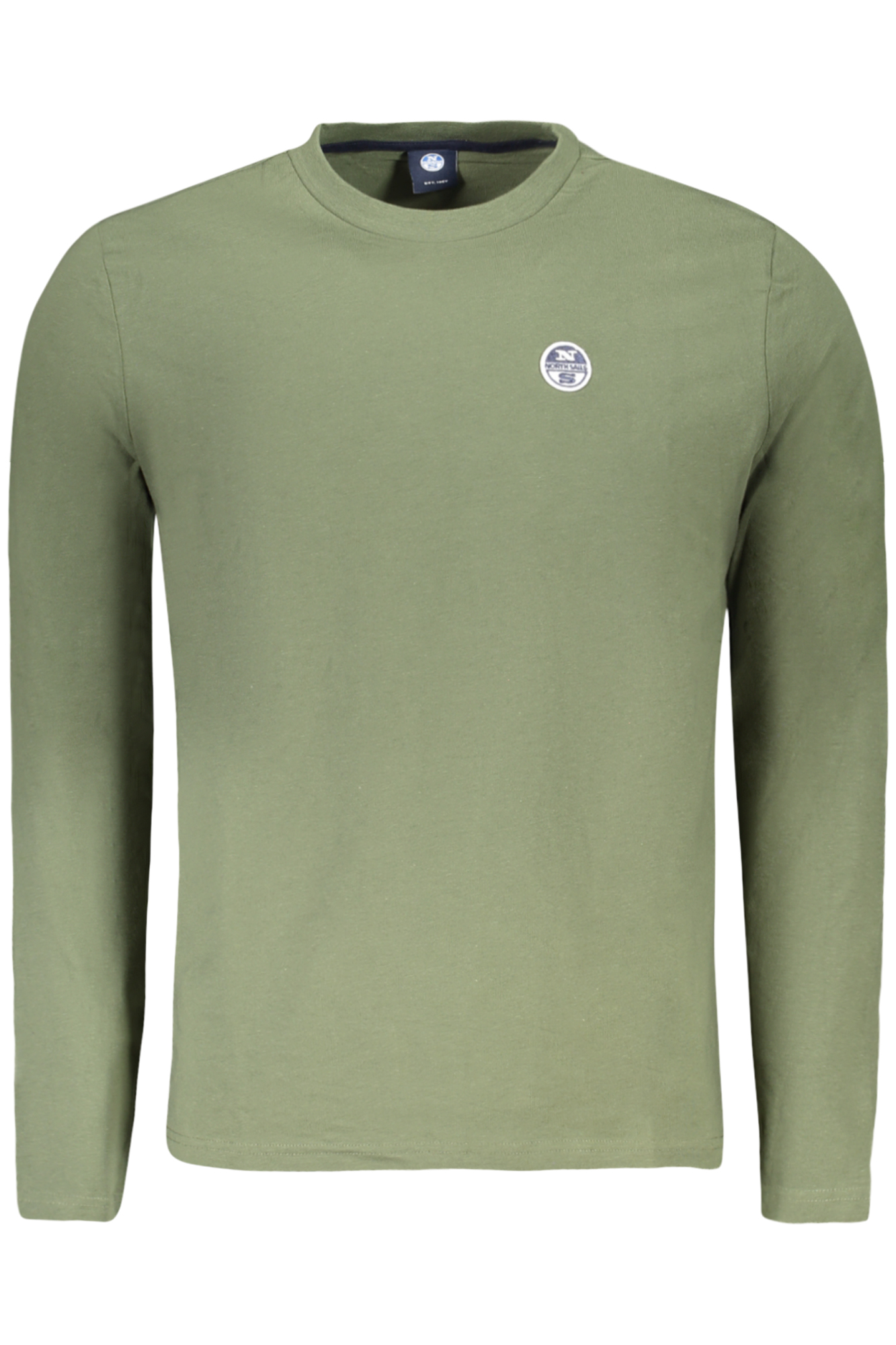 NORTH SAILS MEN LONG-SLEEVED T-SHIRT GREEN NORTH SAILS MEN LONG-SLEEVED T-SHIRT GREEN