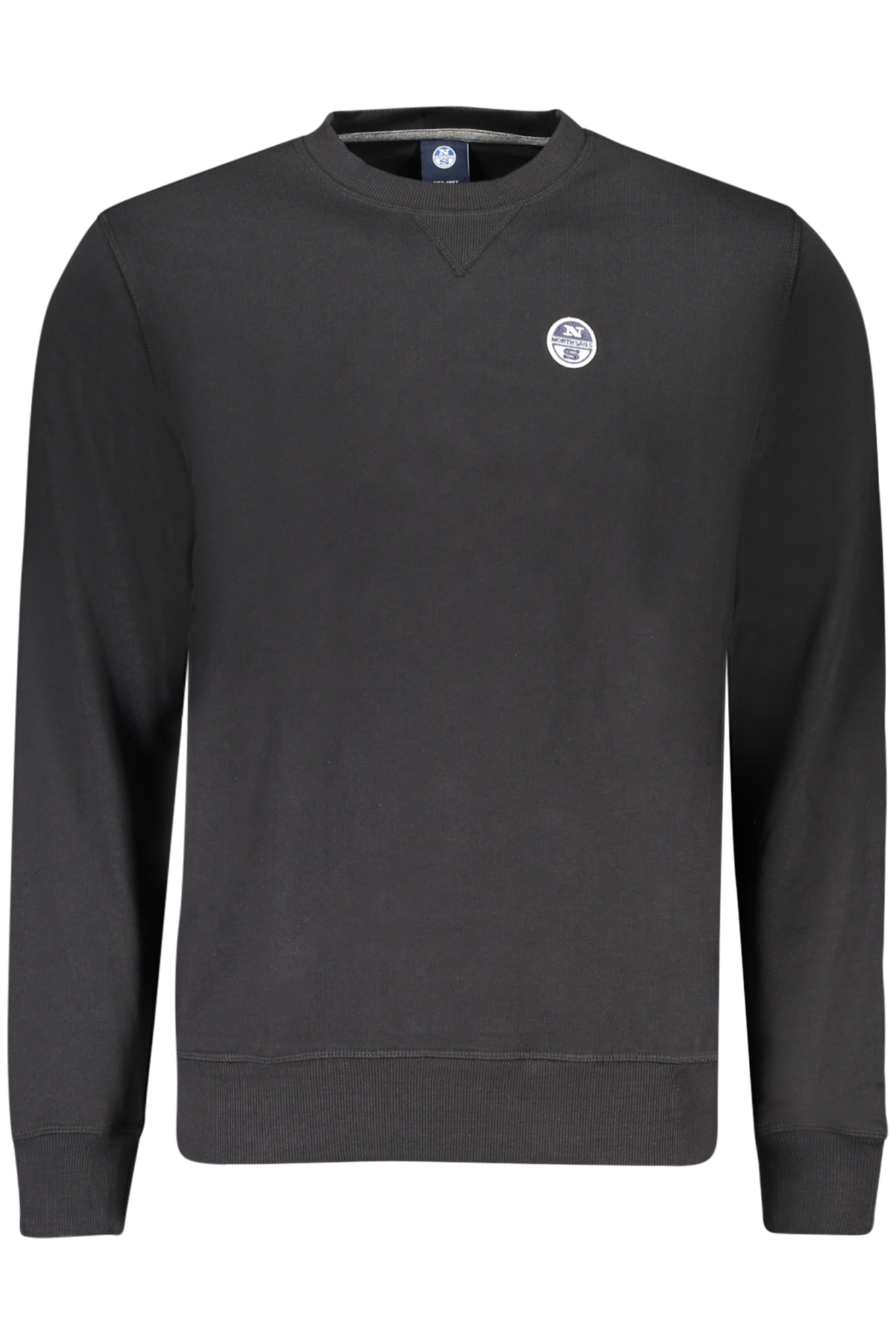 NORTH SAILS MEN BLACK ZIP-UP SWEATSHIRT NORTH SAILS MEN BLACK ZIP-UP SWEATSHIRT