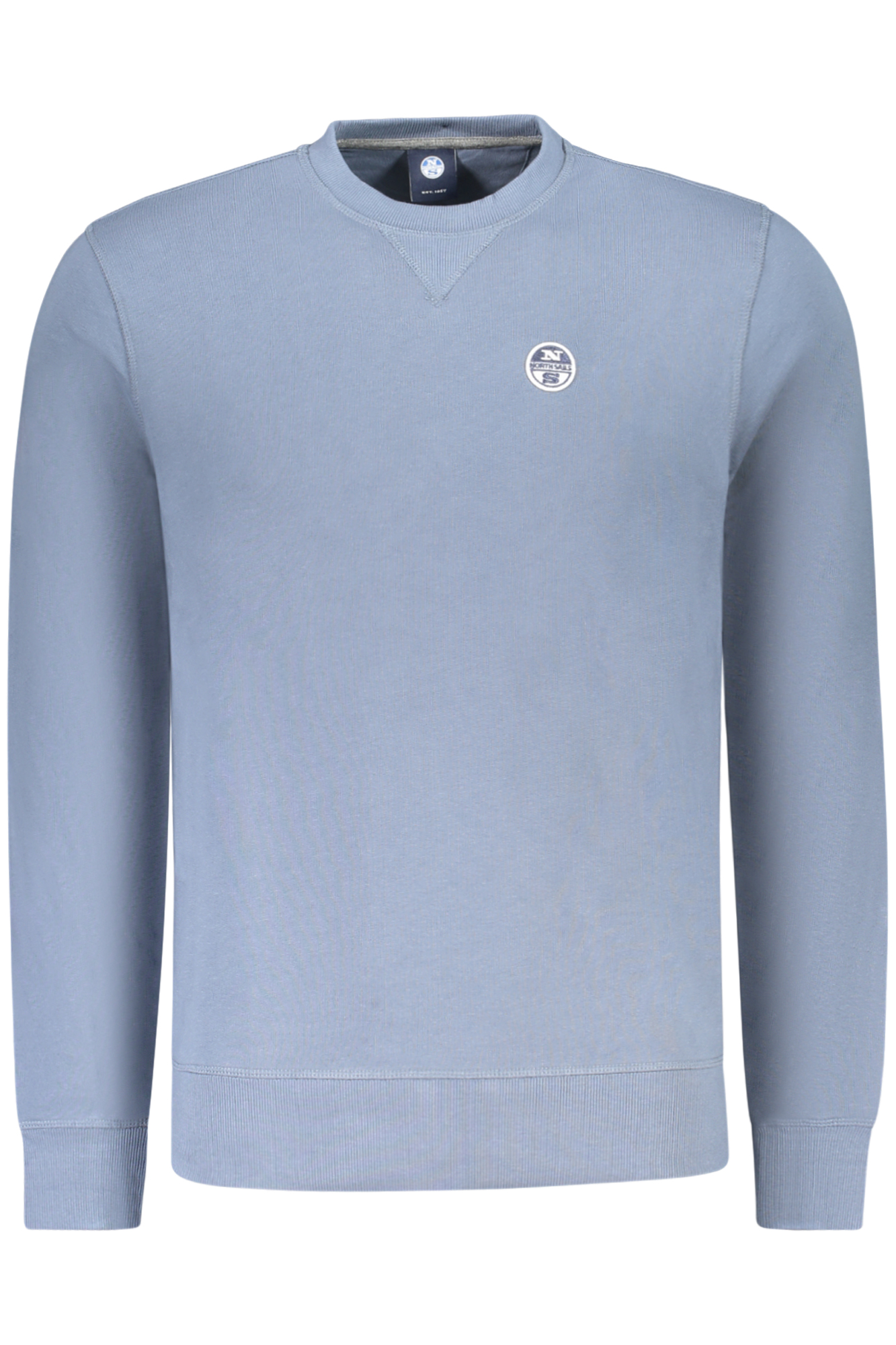 NORTH SAILS MEN BLUE ZIP-UP SWEATSHIRT NORTH SAILS MEN BLUE ZIP-UP SWEATSHIRT