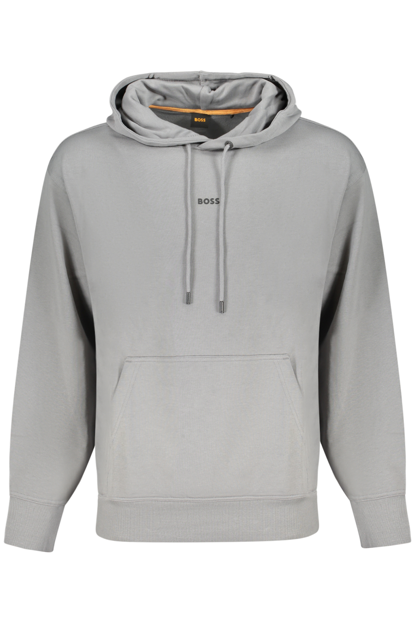 BOSS MEN GRAY ZIP-UP SWEATSHIRT BOSS MEN GRAY ZIP-UP SWEATSHIRT