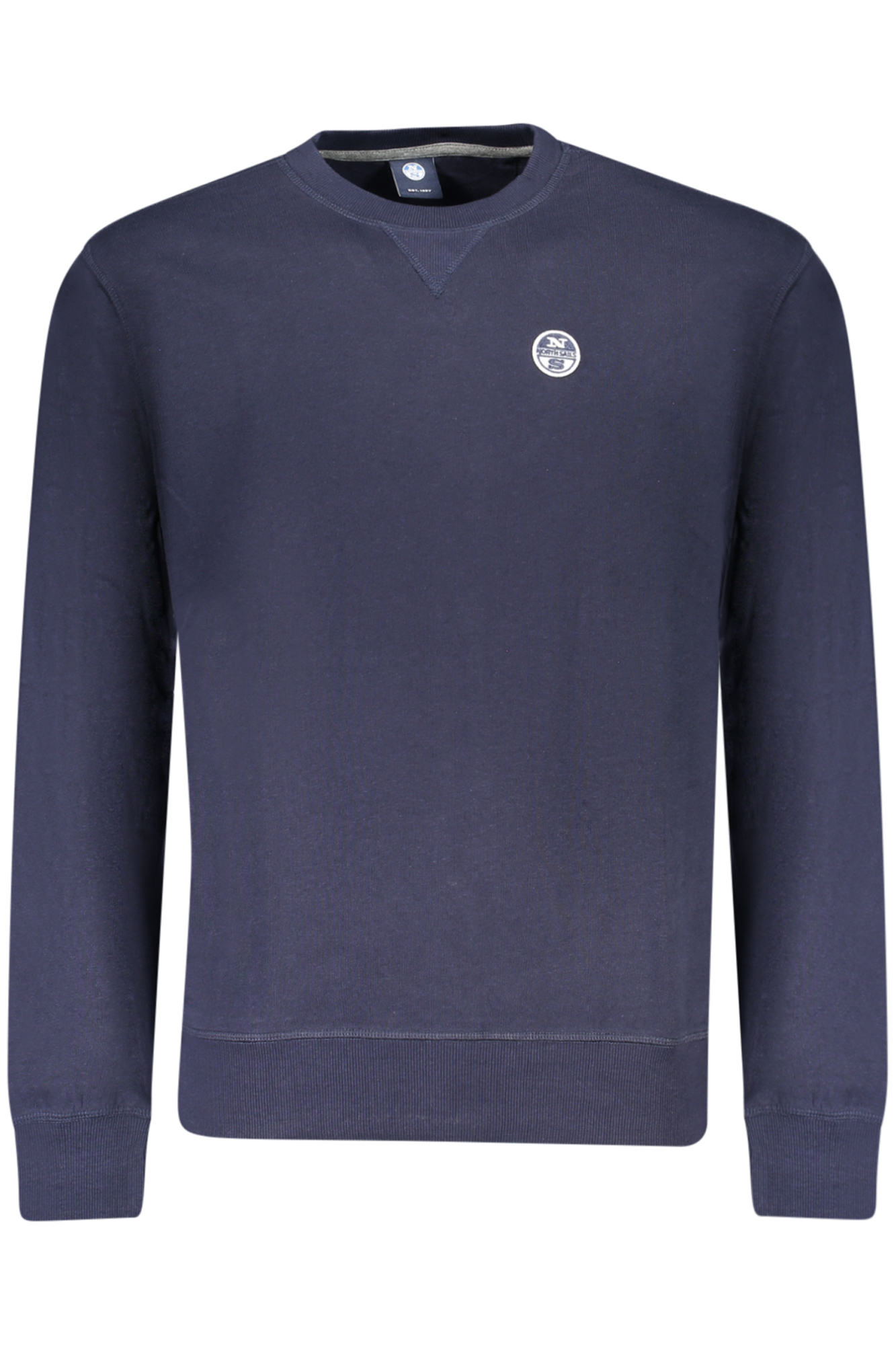 NORTH SAILS MEN BLUE ZIP-UP SWEATSHIRT NORTH SAILS MEN BLUE ZIP-UP SWEATSHIRT