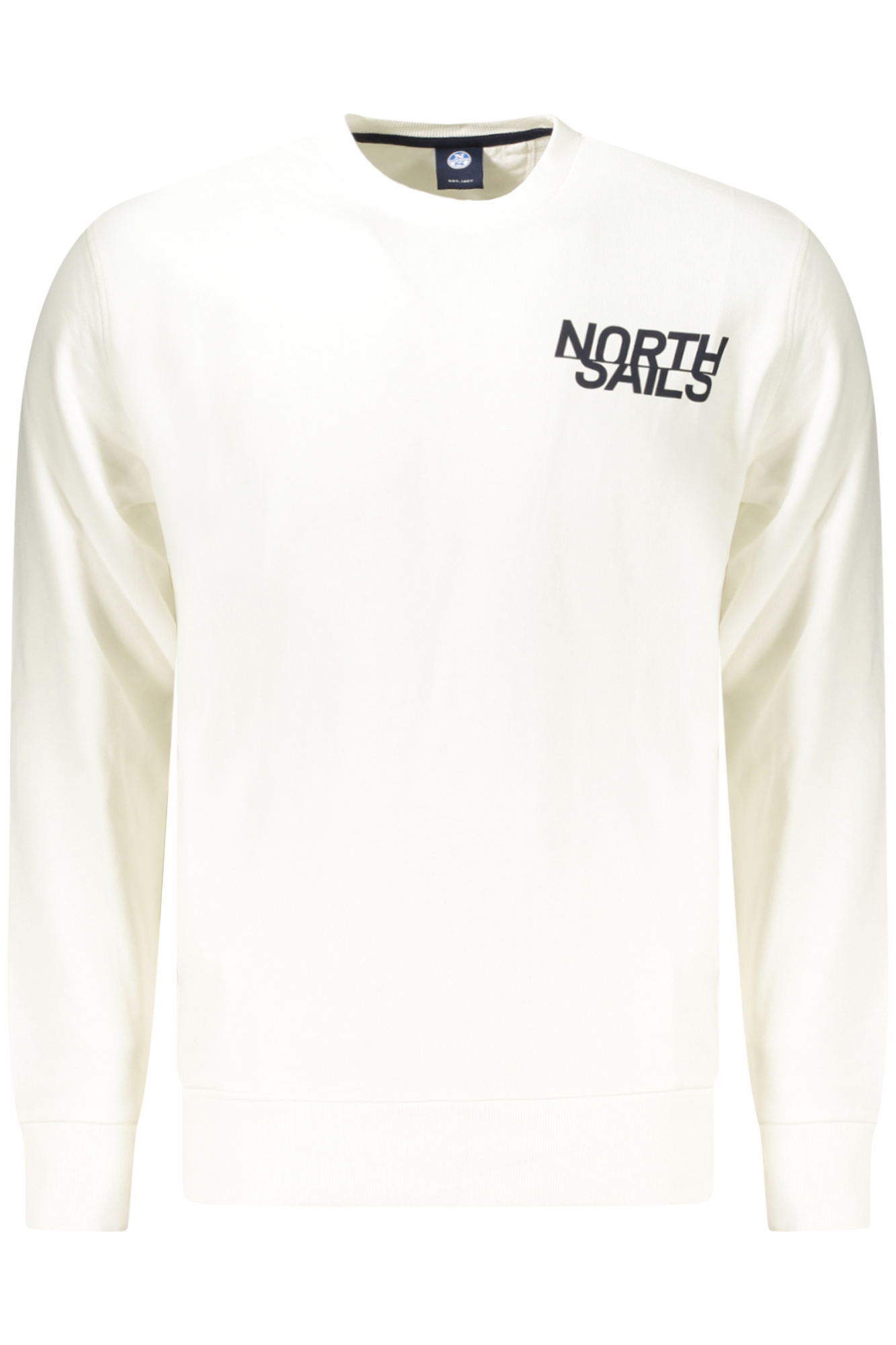 NORTH SAILS MEN ZIP-UP SWEATSHIRT WHITE NORTH SAILS MEN ZIP-UP SWEATSHIRT WHITE