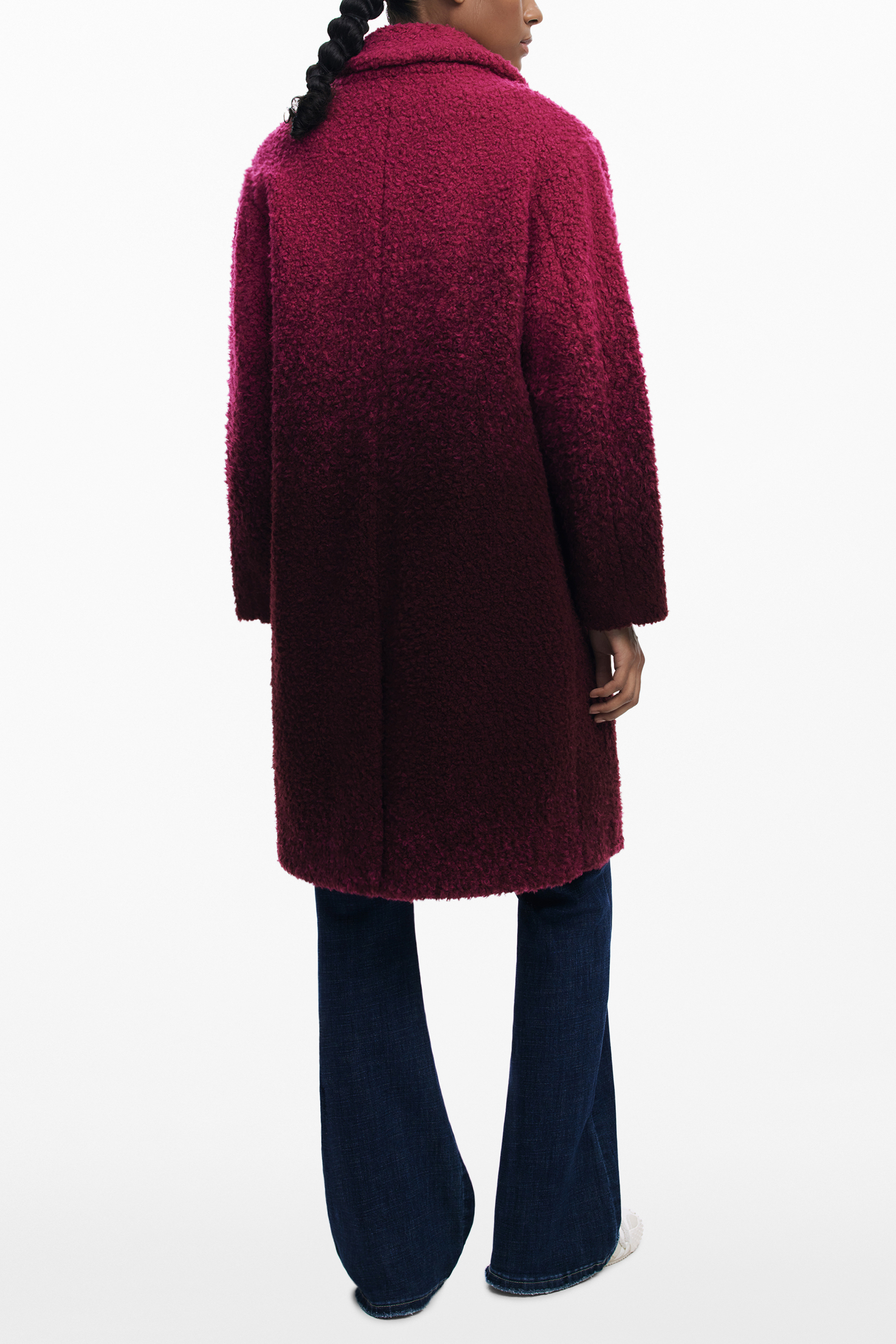 DESIGUAL WOMEN PINK COAT