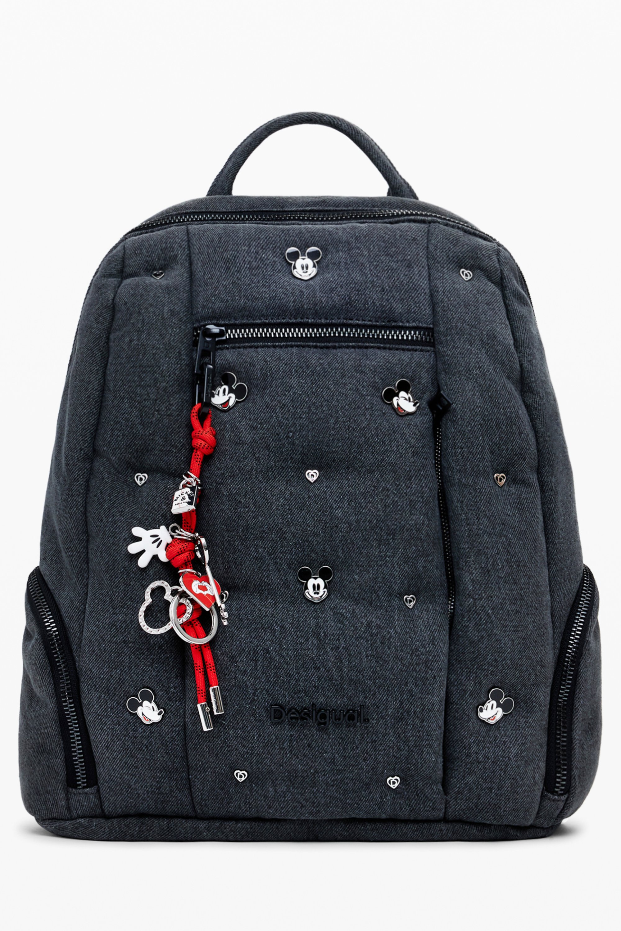 DESIGUAL WOMEN BACKPACK GREY DESIGUAL WOMEN BACKPACK GREY