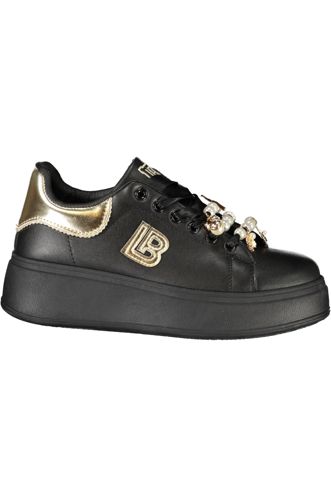 LAURA BIAGIOTTI WOMEN BLACK SPORTS SHOES