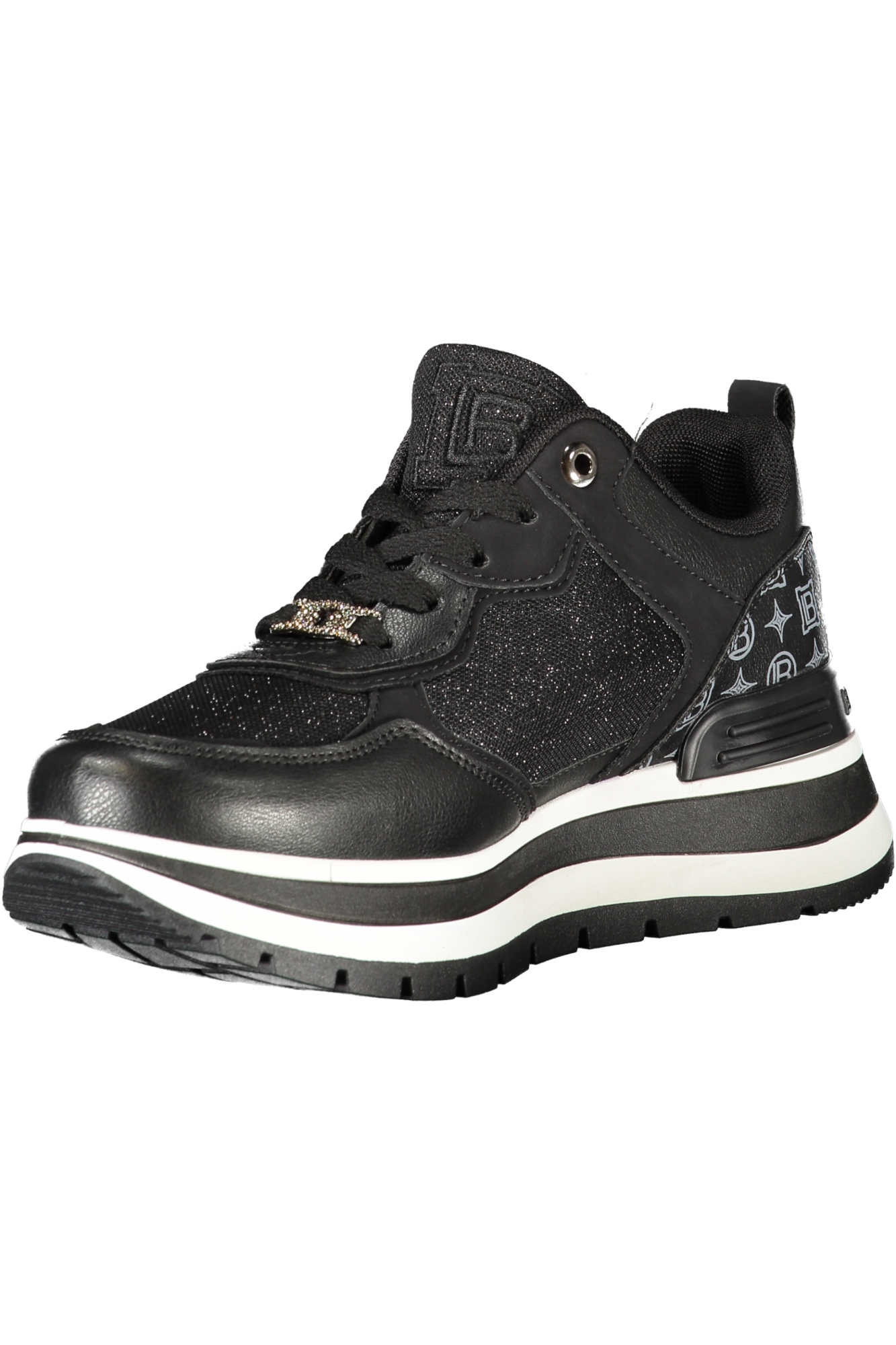 LAURA BIAGIOTTI WOMEN BLACK SPORTS SHOES