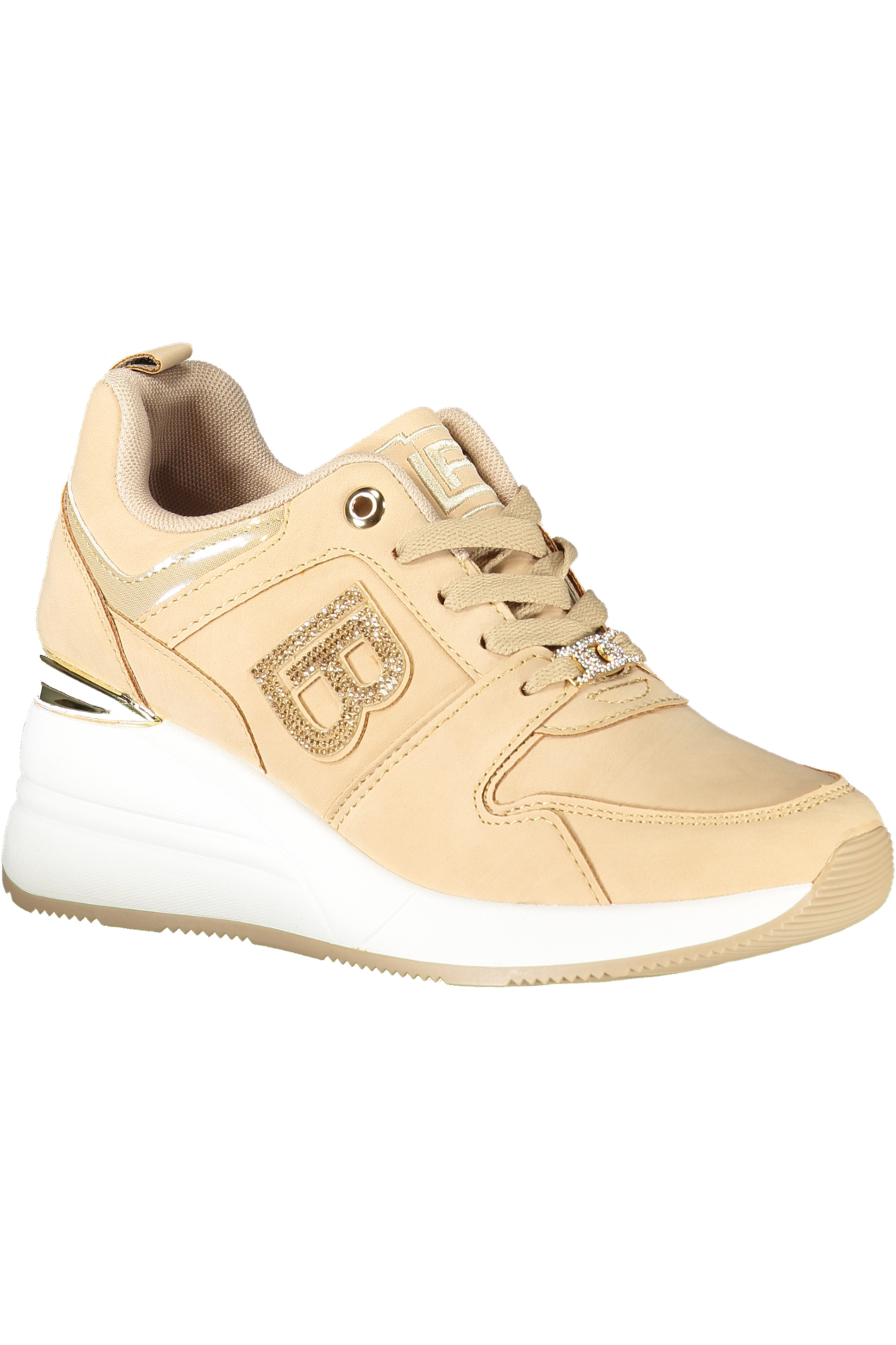LAURA BIAGIOTTI WOMEN BEIGE SPORTS SHOES