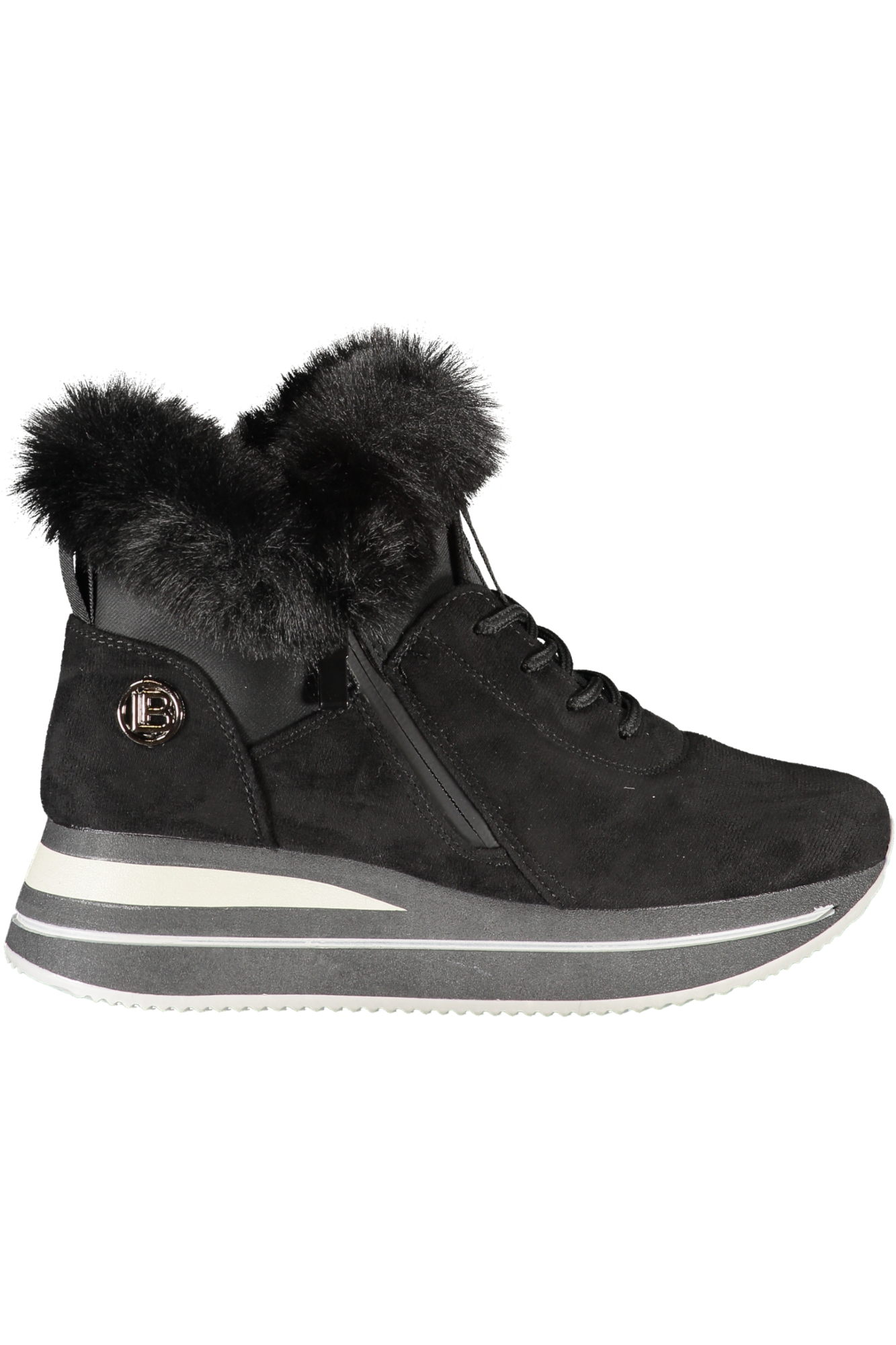 LAURA BIAGIOTTI WOMEN BLACK SPORTS SHOES LAURA BIAGIOTTI WOMEN BLACK SPORTS SHOES